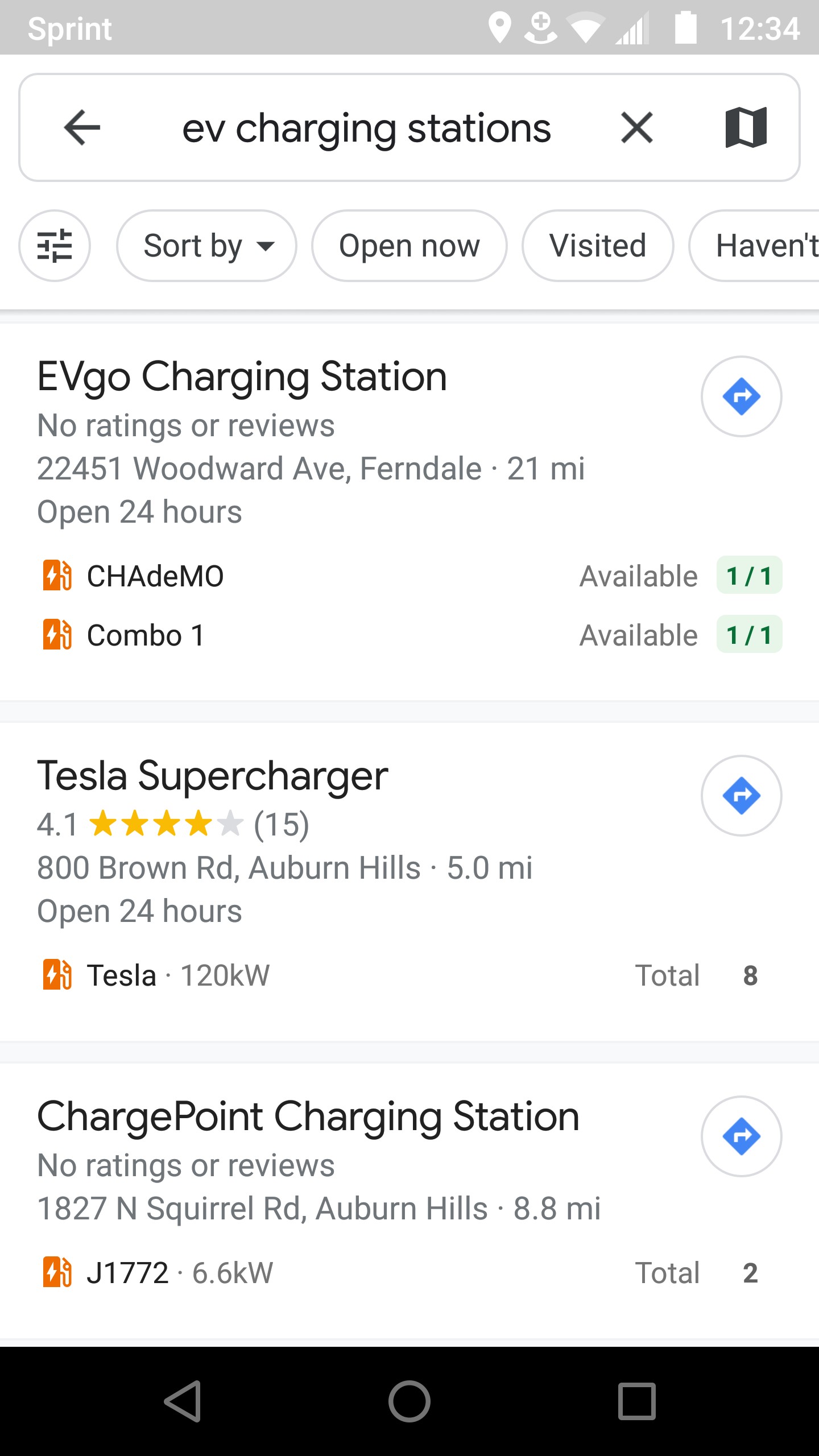 Google Maps EV Charger-1 Google Maps Now Shows Real Time Availability Of Charging Ports