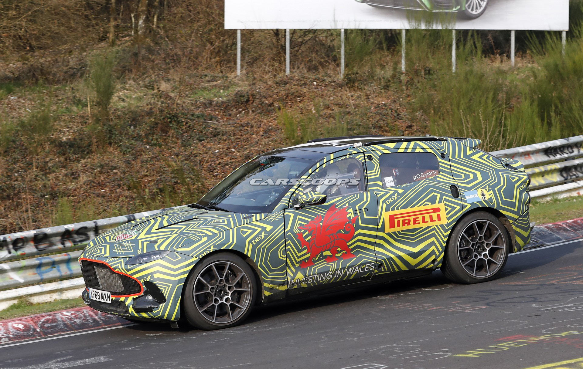 2020-Aston-Martin-DBX-21 Aston Martin DBX Interior Spied, Shows Lots Of Mercedes Parts