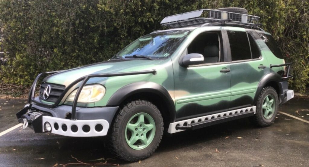  Mercedes ML Jurassic Park Movie Prop Is Here To Save Us From Extinction