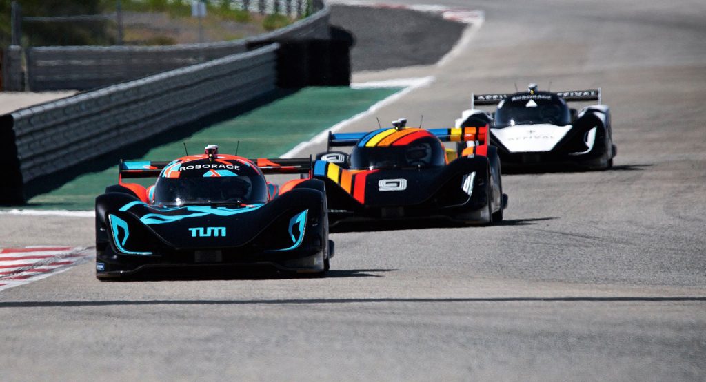  Roborace Unveils Its (Almost) Fully-Autonomous DevBot 2.0 Racing Prototypes