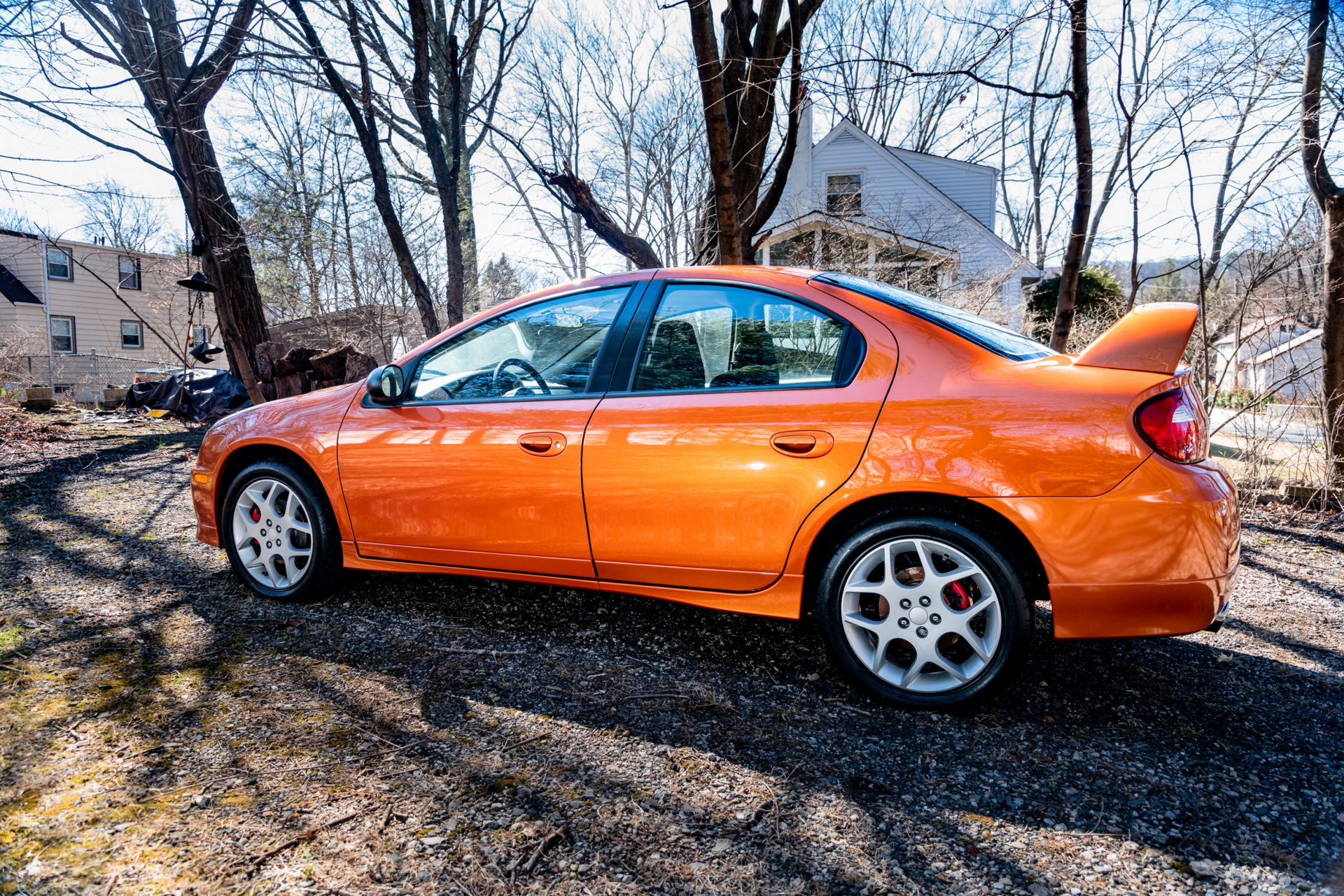 2005 dodge neon srt4 bat auction 9 2005 Dodge Neon SRT-4 Has Just 2,900 Miles, Rare Orange Blast Paint