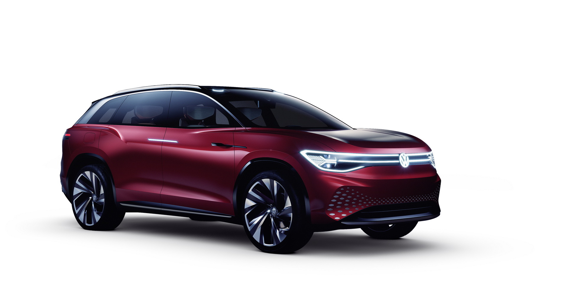 VW-ID-Roomzz-42 VW’s Electric ID. Roomzz Concept Revealed With 280 Miles Of Range, Three Rows Of Seats