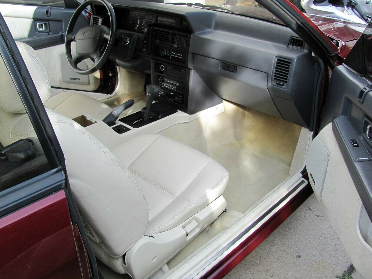 1992 infiniti m30 convertible 8 Relive The ‘90s In This Barely-Driven Infiniti M30 Convertible