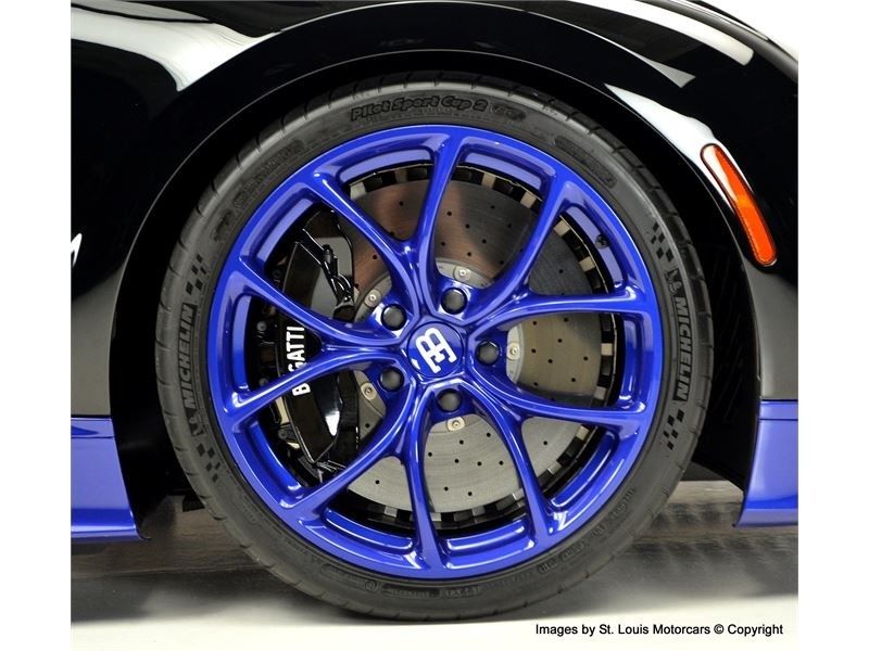 Bugatti-Chiron-For-Sale-11 Black And Blue Bugatti Chiron Would Be A Standout In Any Exotic Collection