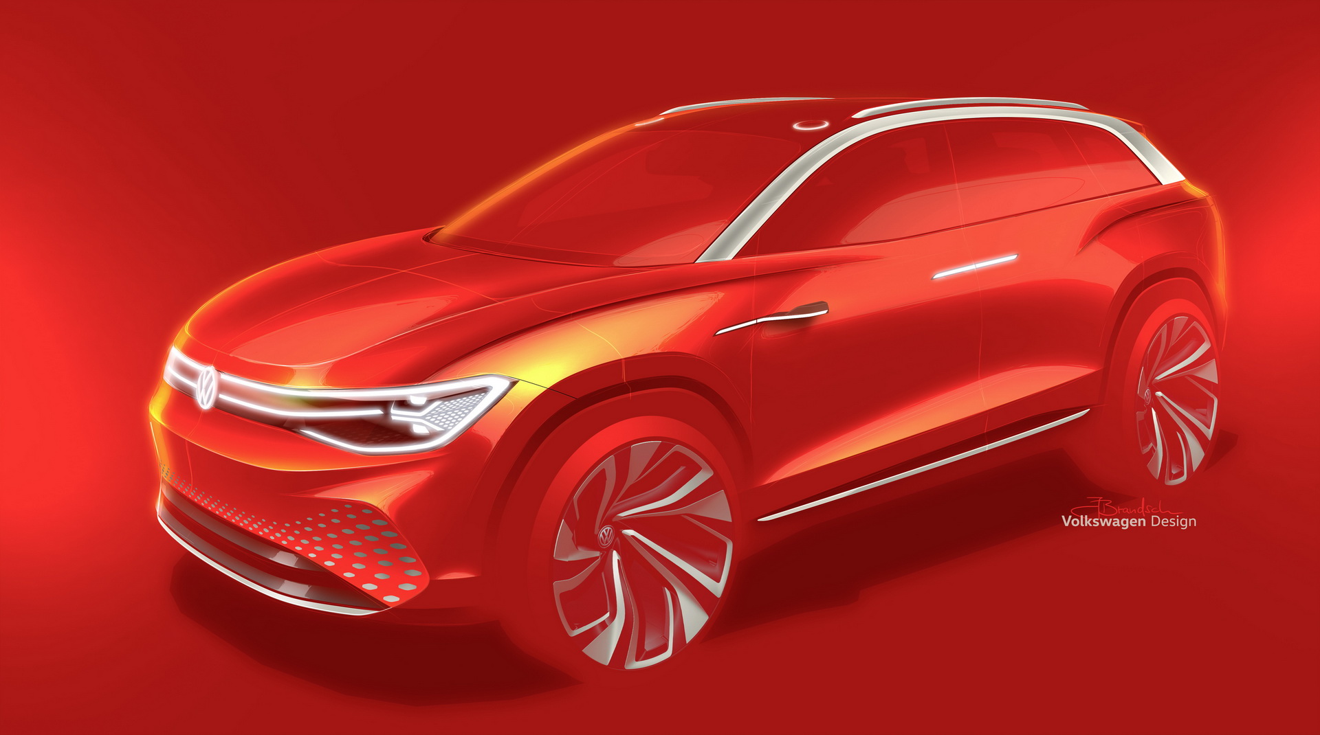 VW-ID-Roomzz-67 VW ID Roomzz: Flagship Electric SUV Will Likely Put Touareg Out Of Job In 2021