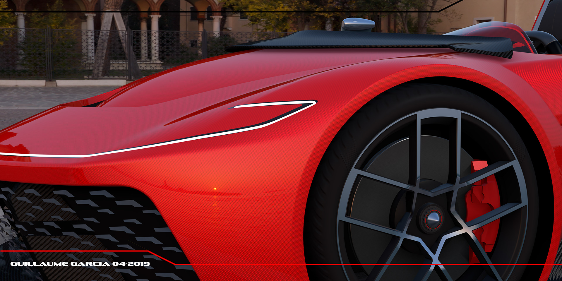 inertia kinetic rendering 26 Inertia Kinetik Is One Man’s Take On The Sports Car Of Tomorrow