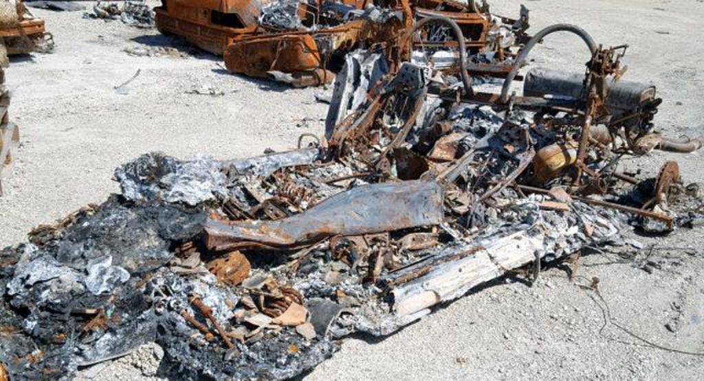  This Pile Of Charred Rubble Was A Ferrari – And Someone Actually Bought It!