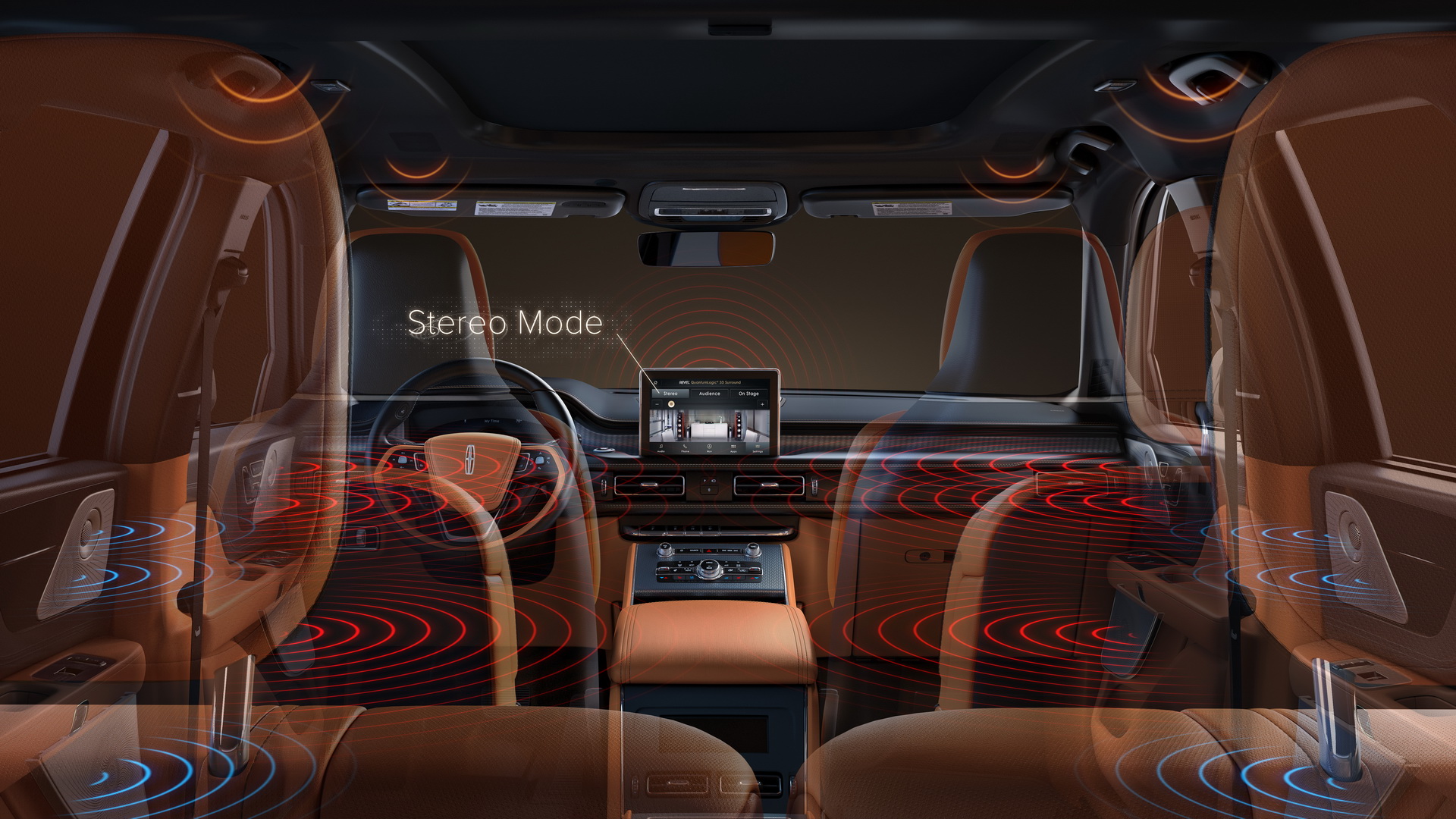 lincoln aviator concert hall cabin 3 Lincoln Aviator’s 28-Speaker 3D Sound System Is An Audiophile’s Dream