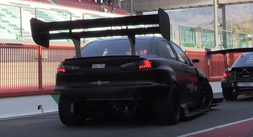  This Mitsubishi Lancer Evo X Is Absolutely Demonic