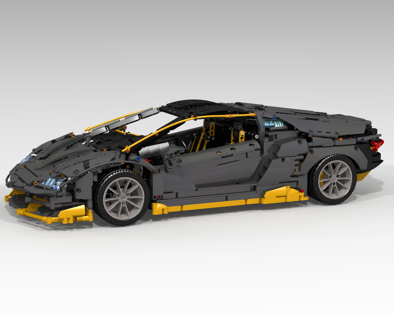 lamborghini centenario lego 1 LEGO Lamborghini Centenario Wants To Sit On Your Desk; Will You Help It?