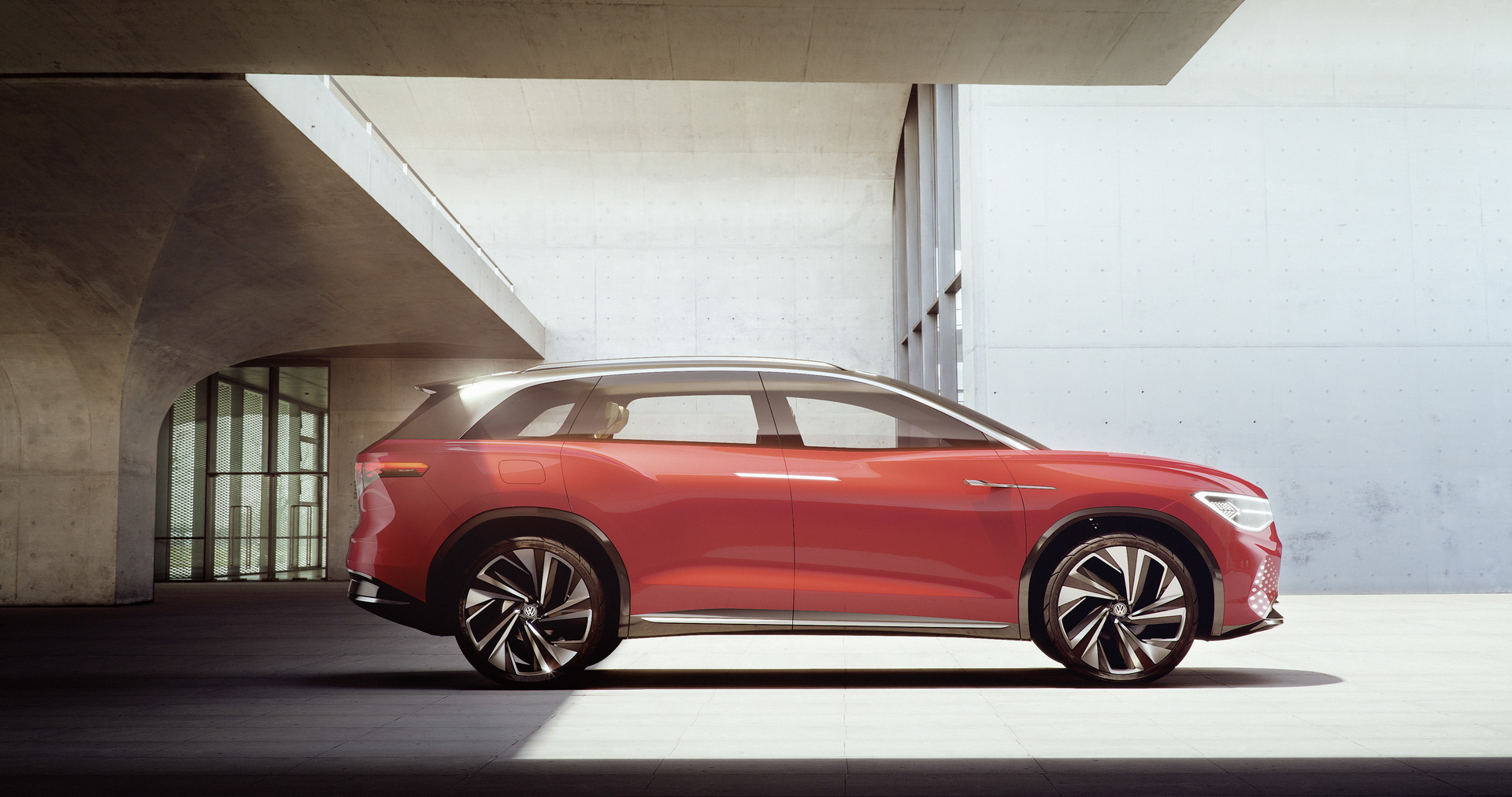 VW-ID-Roomzz-02 VW’s Electric ID. Roomzz Concept Revealed With 280 Miles Of Range, Three Rows Of Seats