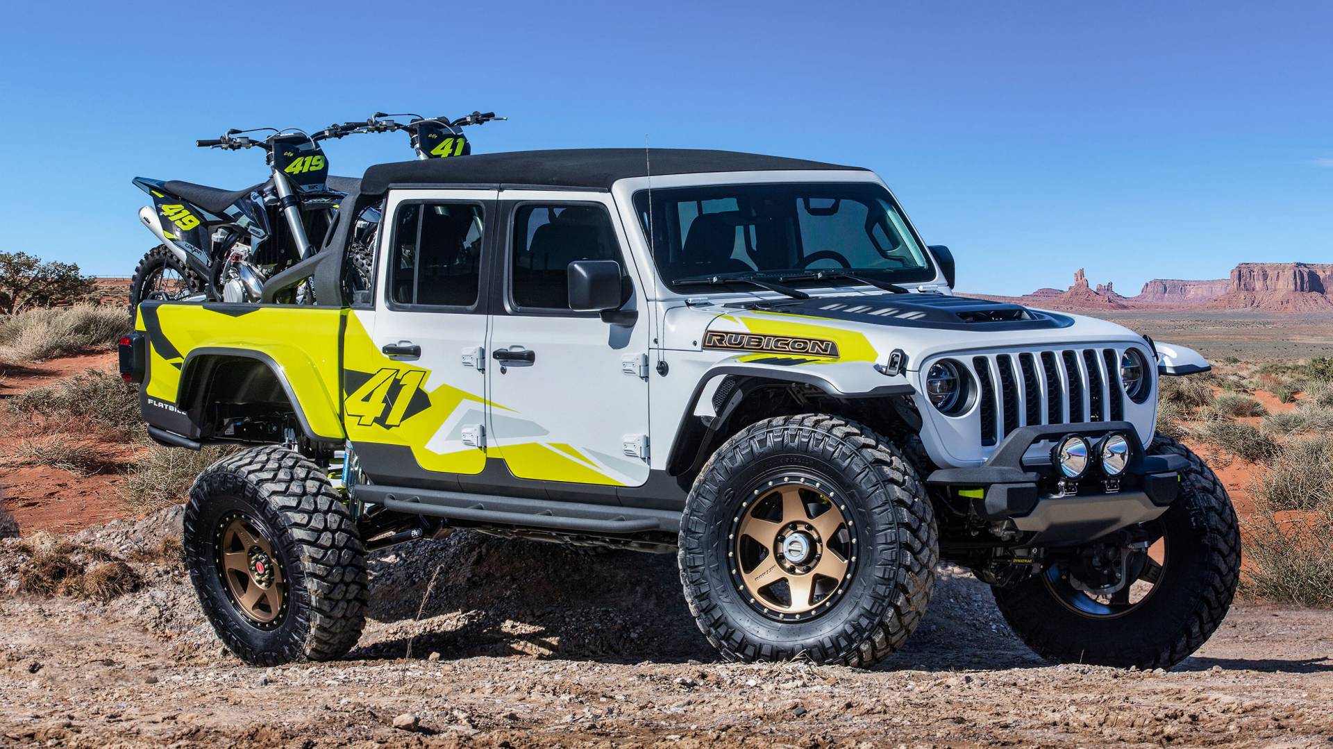 Jeep Flatbill Concept 1 Jeep Gladiator Gets Six Moab Easter Safari Concepts