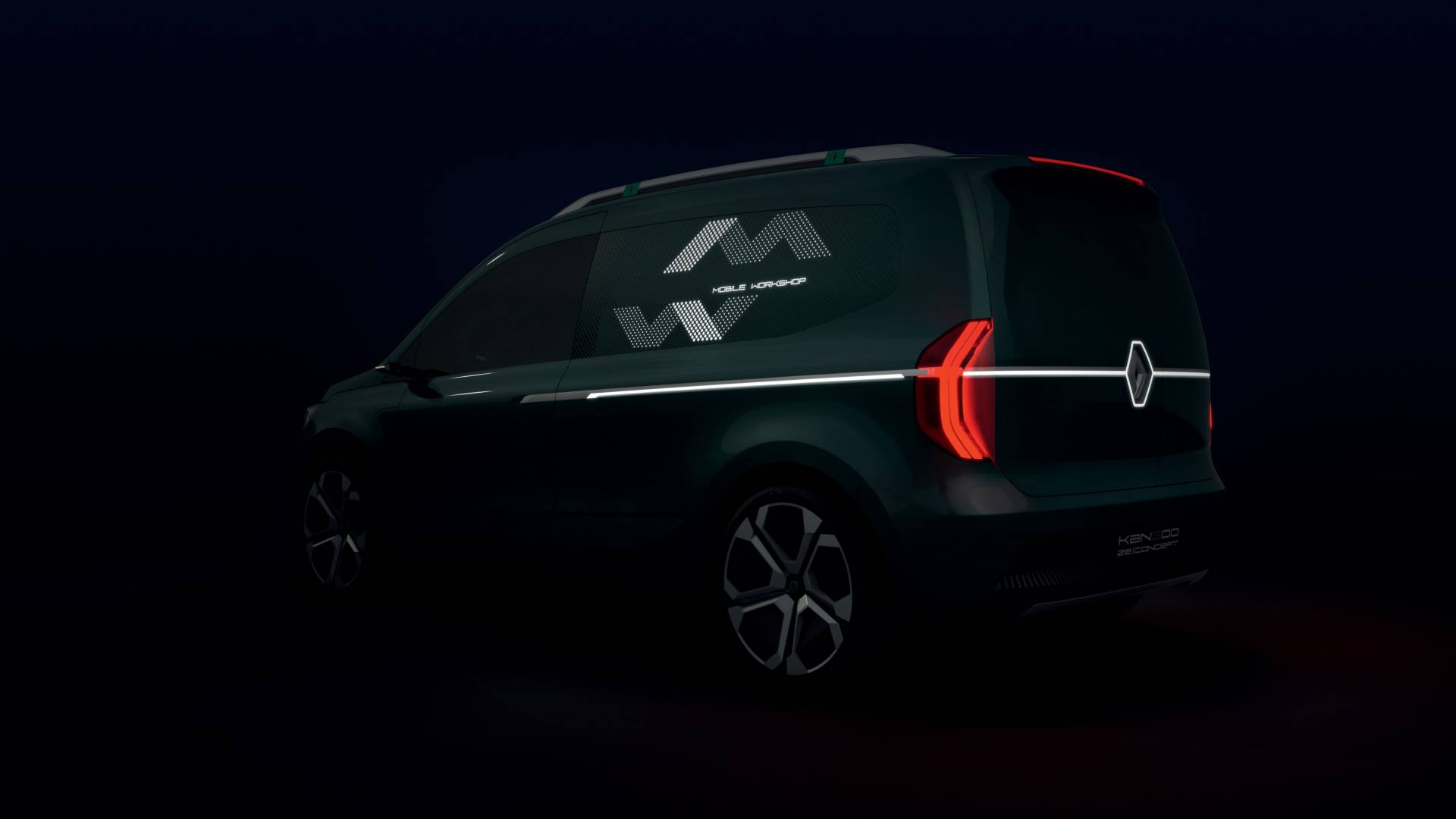 Renault Kangoo ZE Concept 11 Electric Renault Kangoo ZE Concept Previews Next-Generation Compact Van Coming In 2020