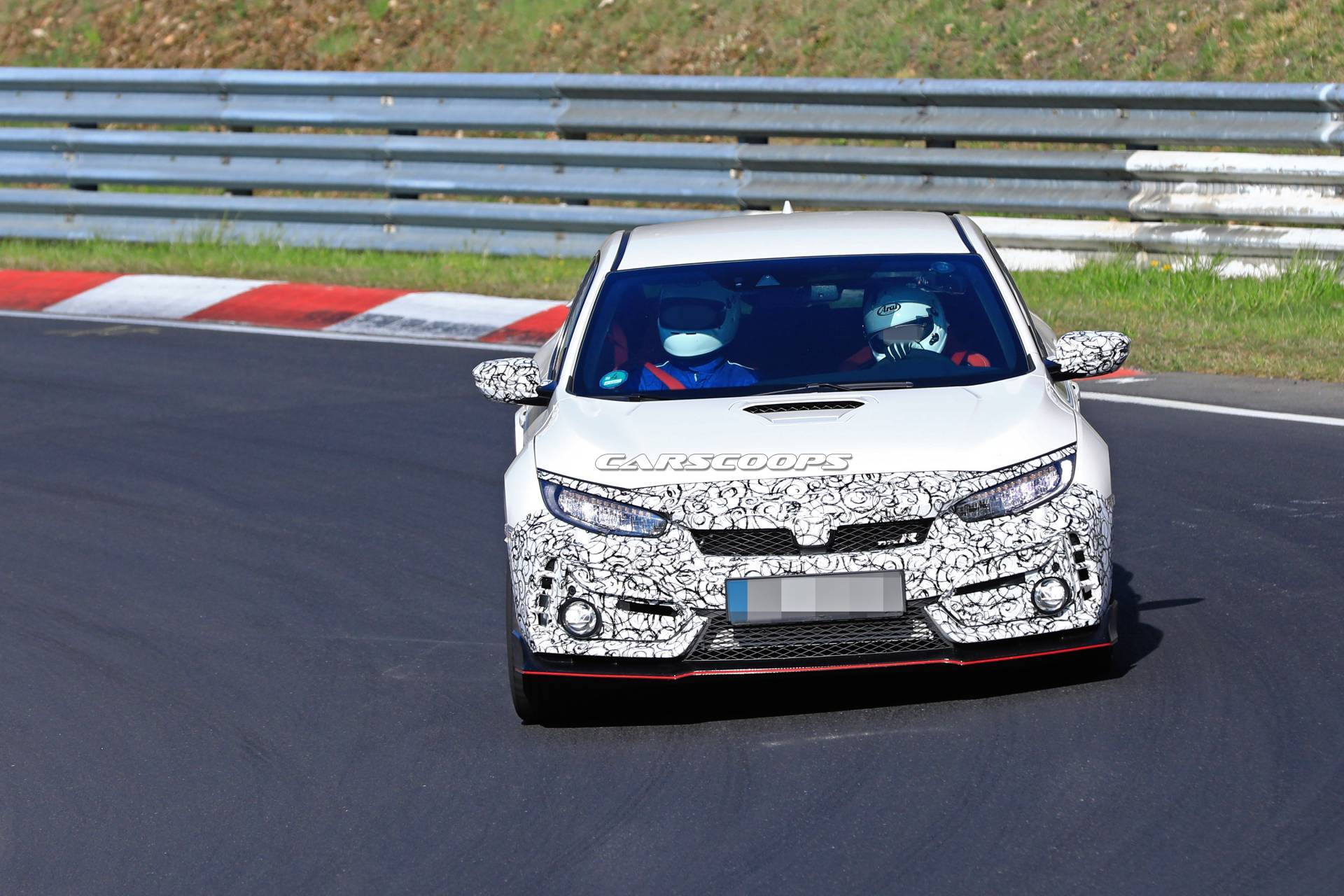 2019 Honda Civic Type R facelift spy shots 7 Honda Civic Type R Prototype Could Be Facelifted Model, Lightweight Special, Or Both