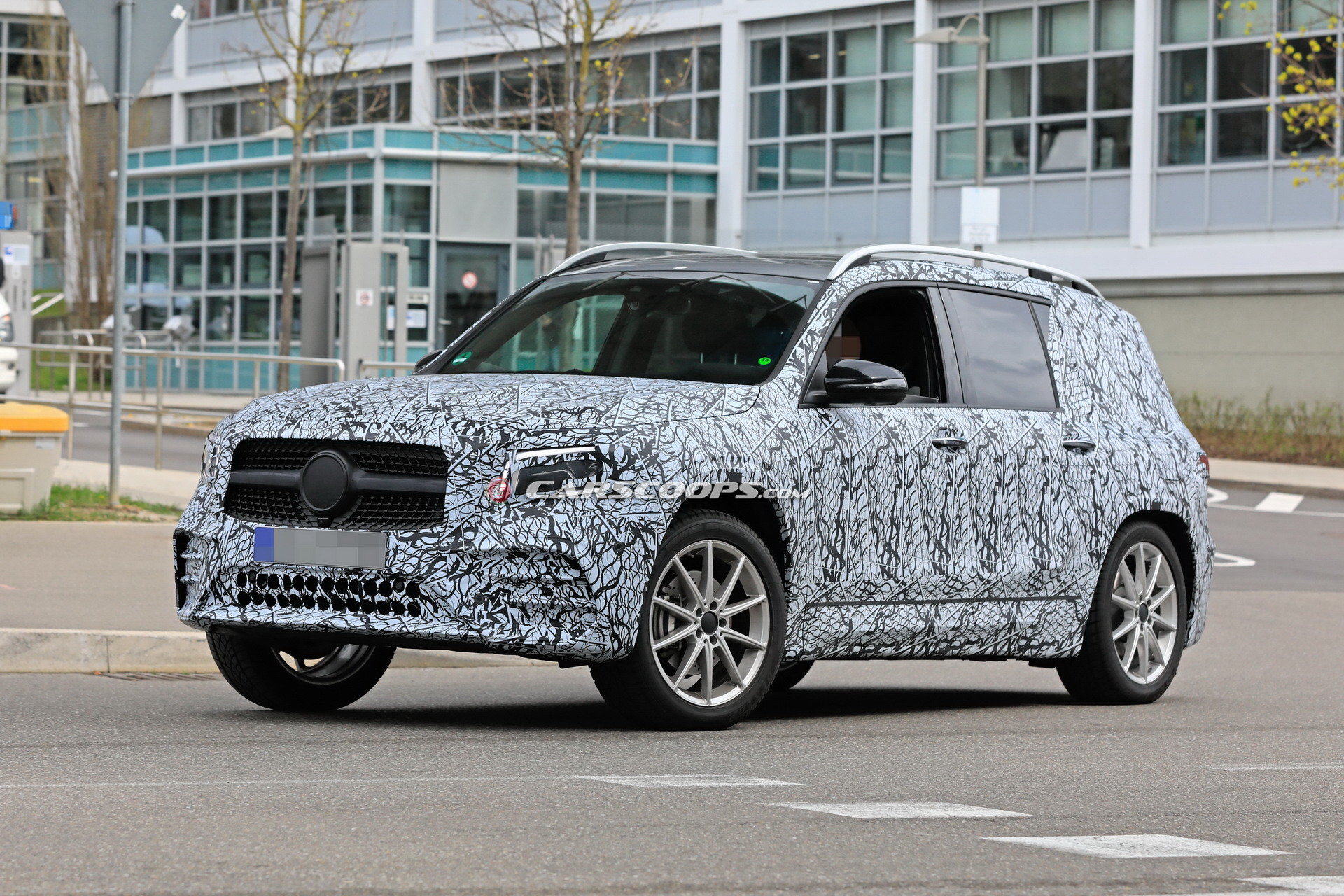 2020 Mercedes GLB 4 Mercedes-Benz Teases GLB Concept As We Spy The Actual Production Model