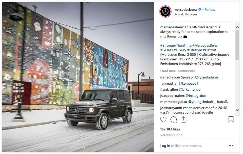 Mercedes Instagram Legal Battle-1 Mercedes Suing Artists Over Alleged “Shakedown Effort” Following Instagram Post