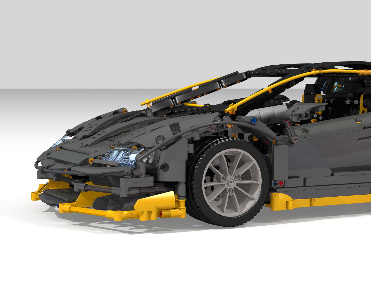 lamborghini centenario lego 9 LEGO Lamborghini Centenario Wants To Sit On Your Desk; Will You Help It?