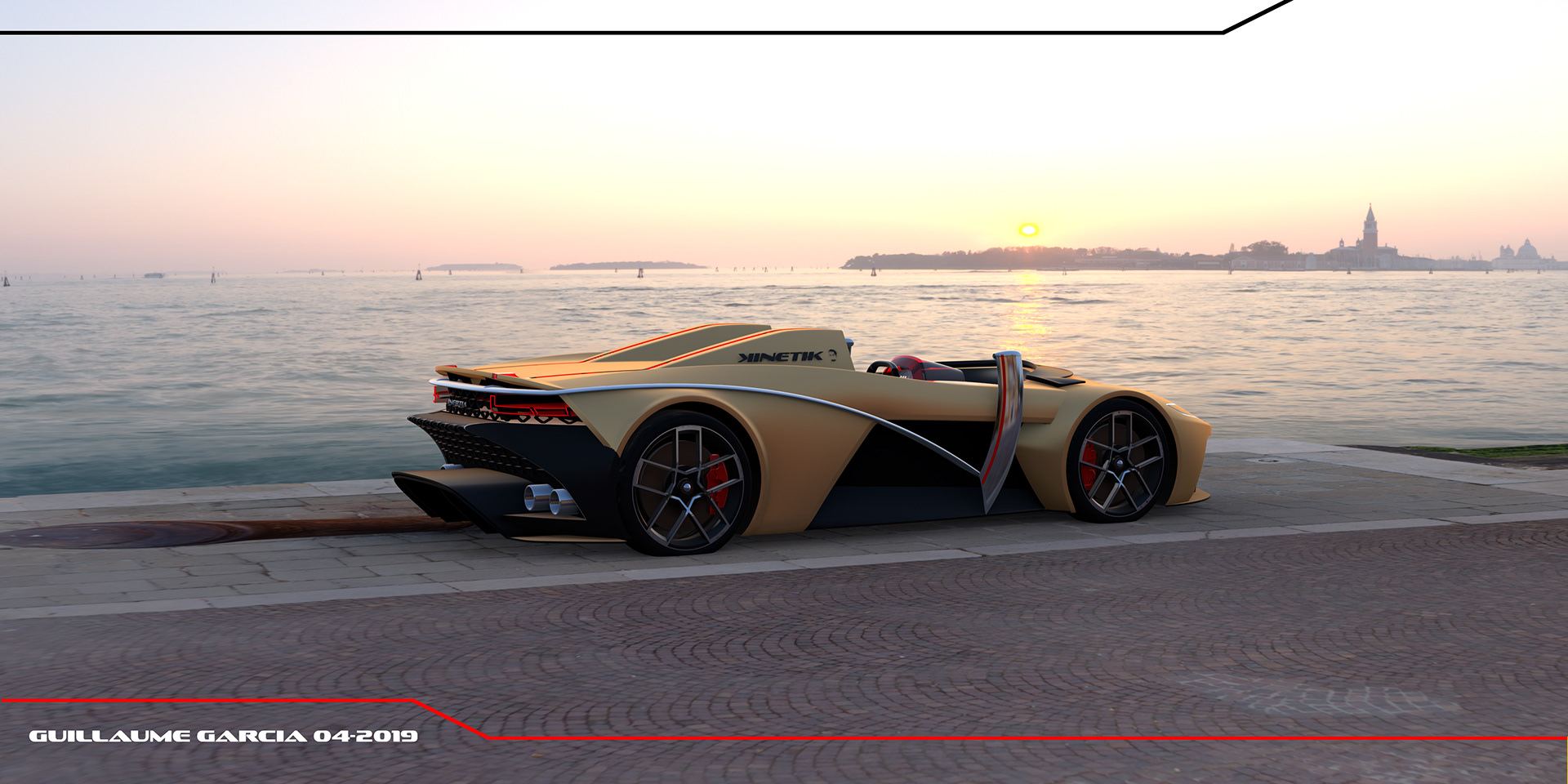 inertia kinetic rendering 39 Inertia Kinetik Is One Man’s Take On The Sports Car Of Tomorrow