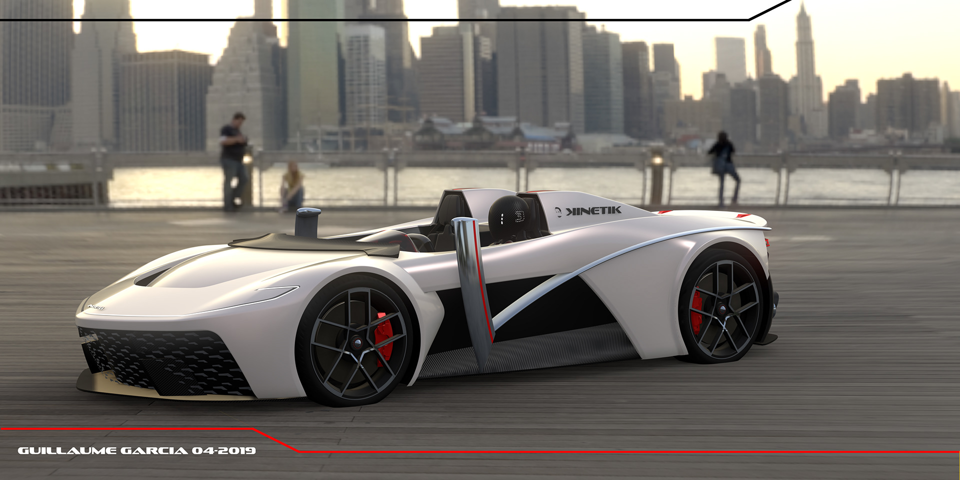 inertia kinetic rendering 2 Inertia Kinetik Is One Man’s Take On The Sports Car Of Tomorrow