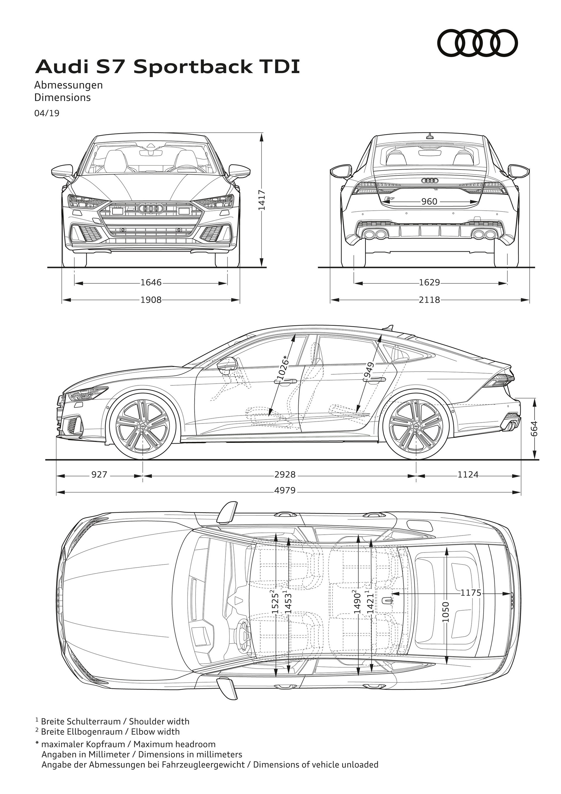 2020 Audi S7 24 2020 Audi S6 & S7: America Gets ‘Em With 444hp 2.9 TFSI, Europe With 344hp V6 Diesel