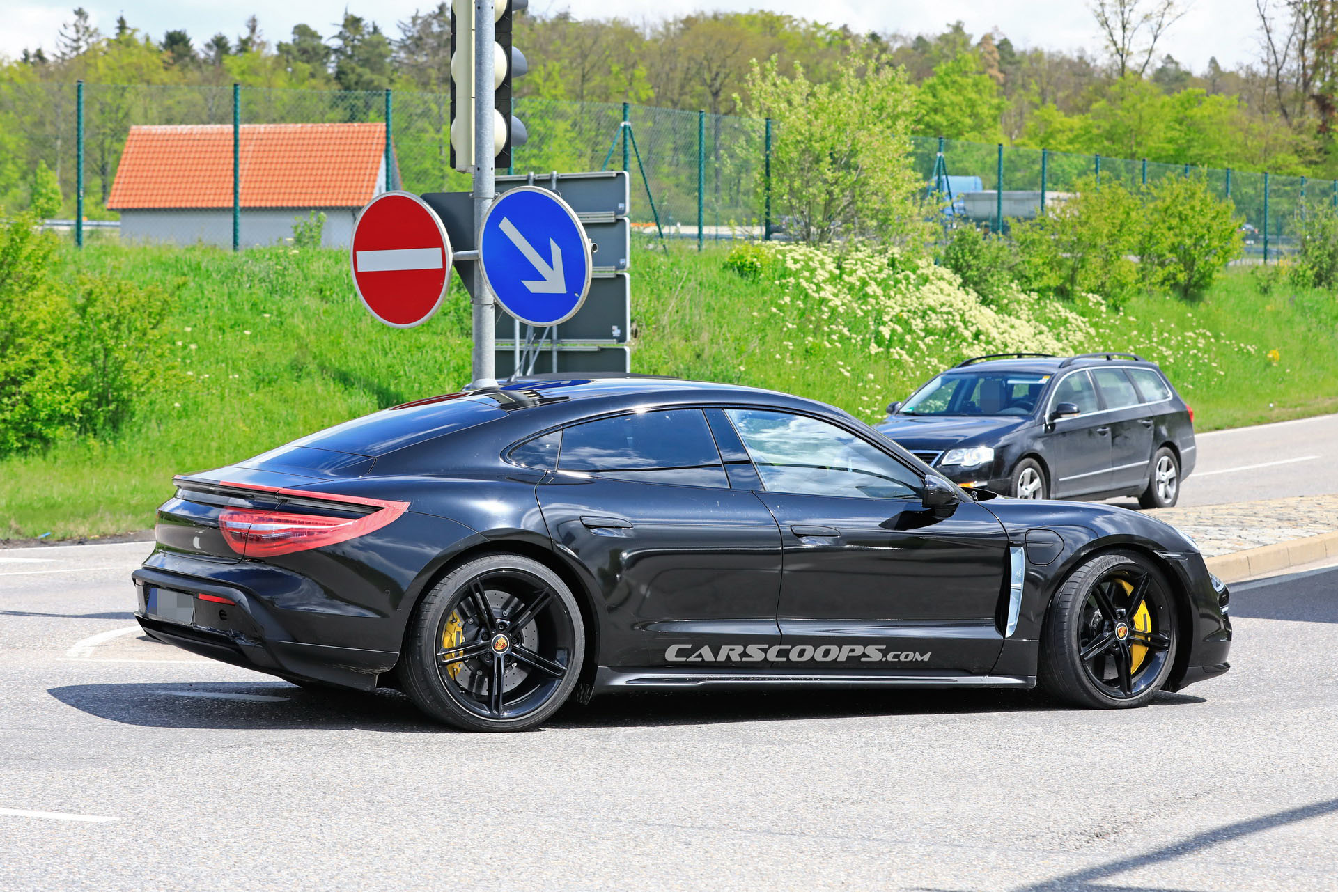 2021 Porsche Taycan 12 New Porsche Taycan Spy Shots Show Production Lights, Bumpers, And More (Updated)