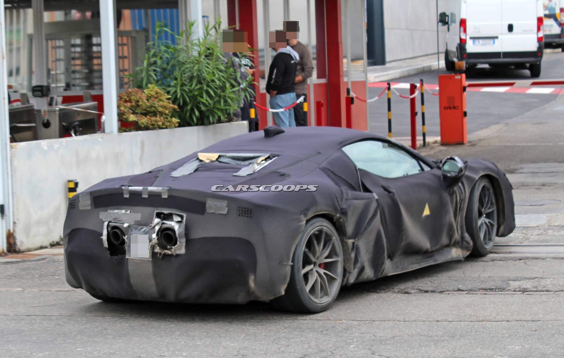 Ferrari’s 1,000 PS Hybrid Supercar Spotted A Week Before Its Official Unveiling