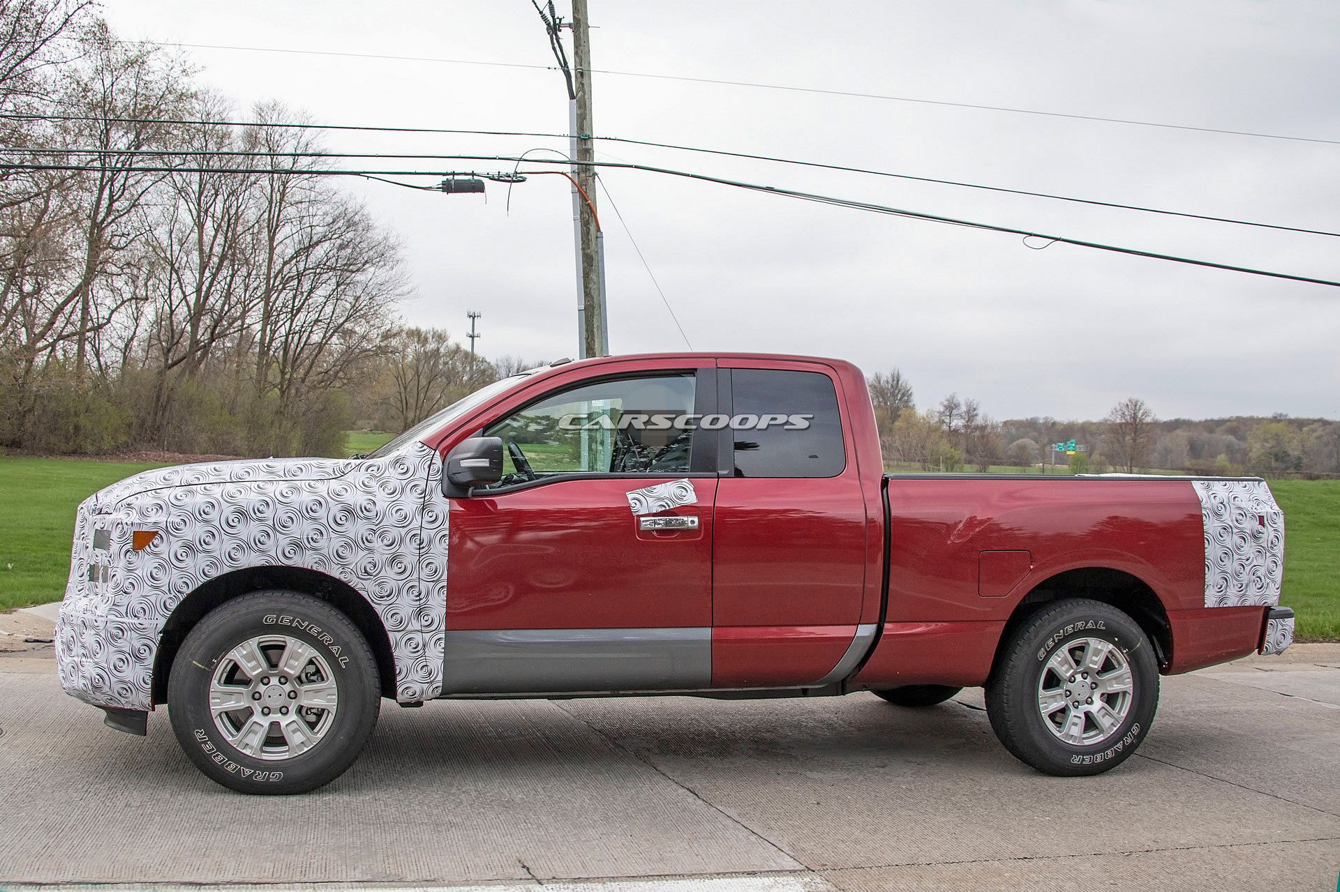2020-Nissan-Titan 2020 Nissan Titan Facelift Spied With An Updated Interior