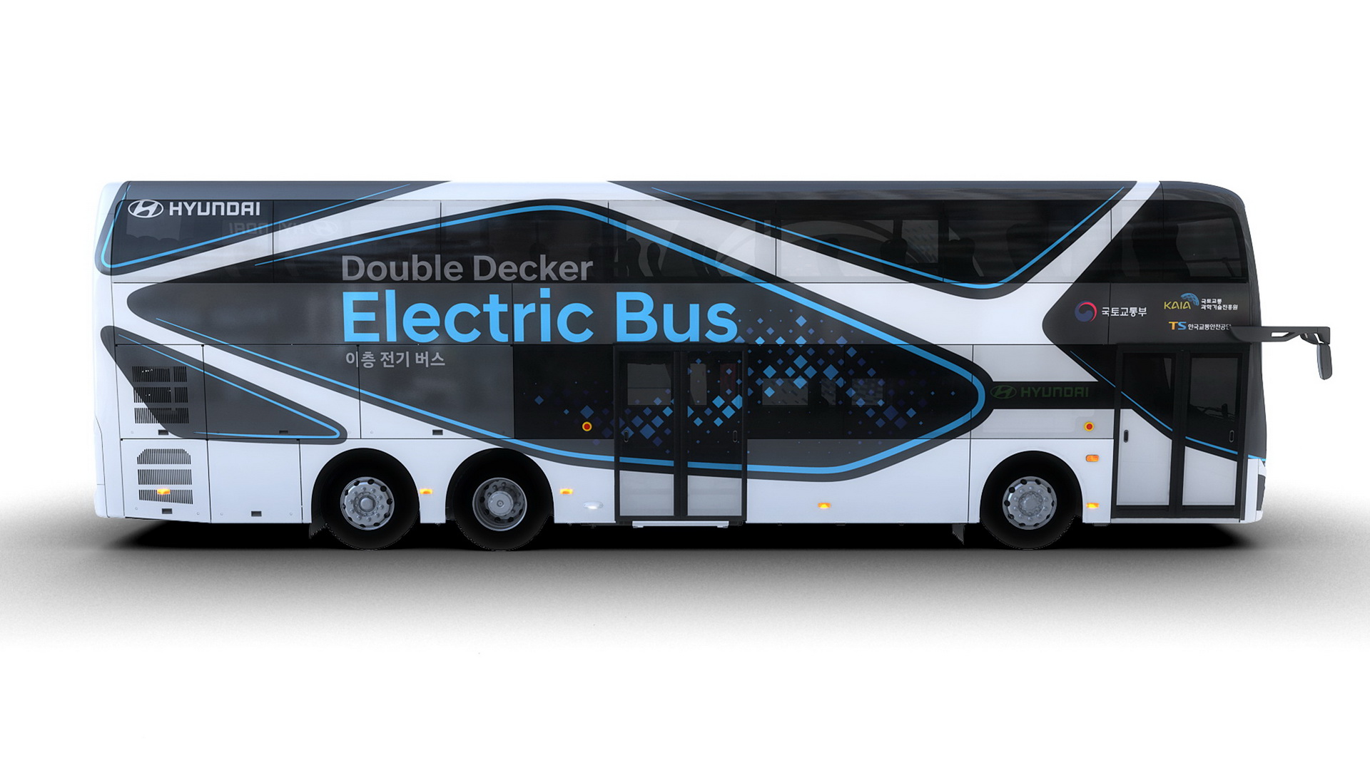 Hyundai Reveals Electric Double-Decker Bus With 186 Miles Of Range