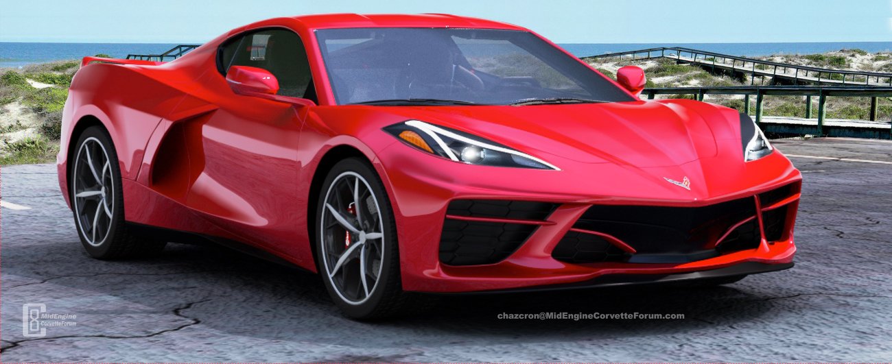 Latest 2020 Chevrolet Corvette C8 Renderings Seem Almost Real