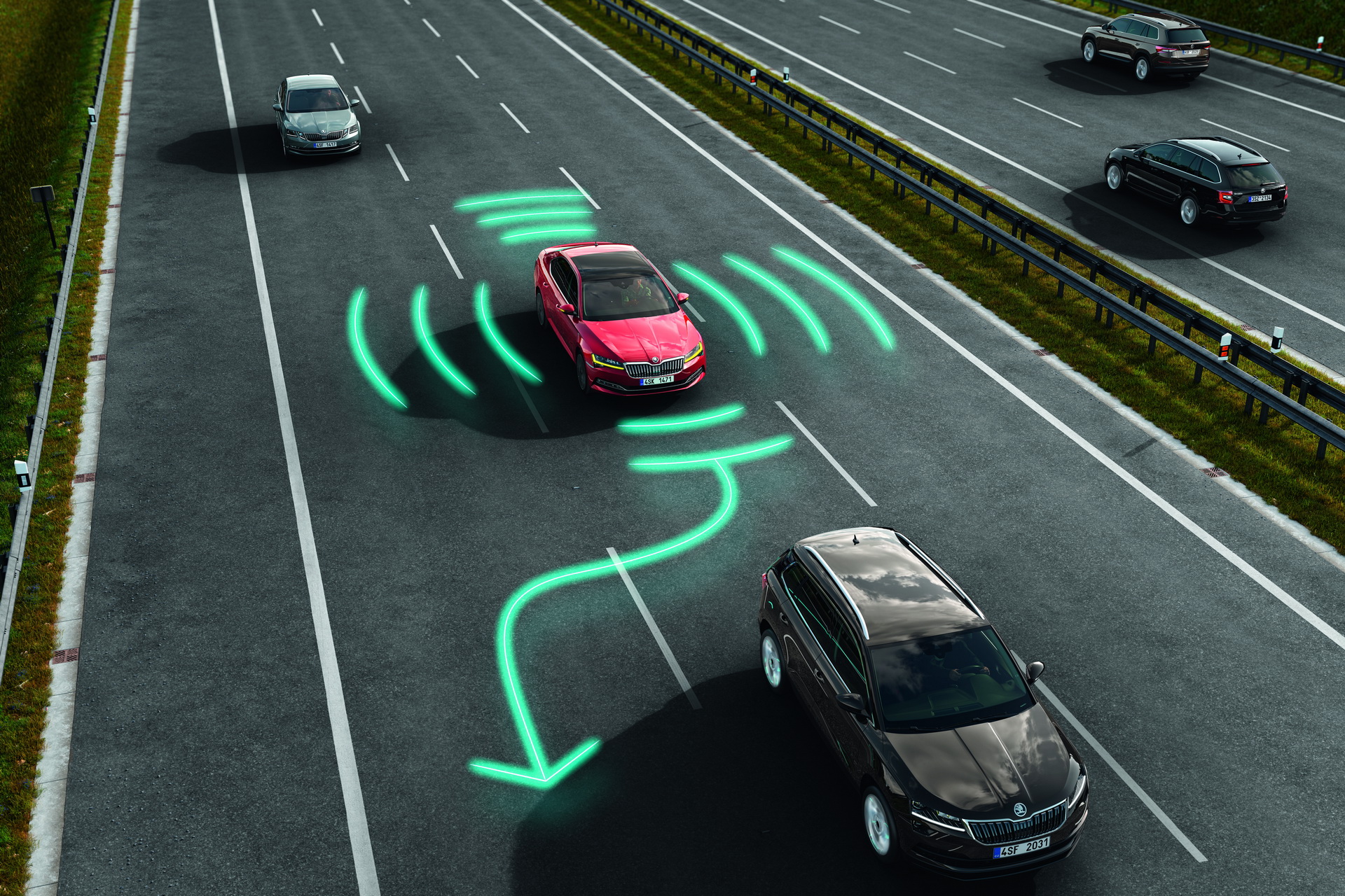 Restyled Skoda Superb Breaks Cover With Fresh New Tech