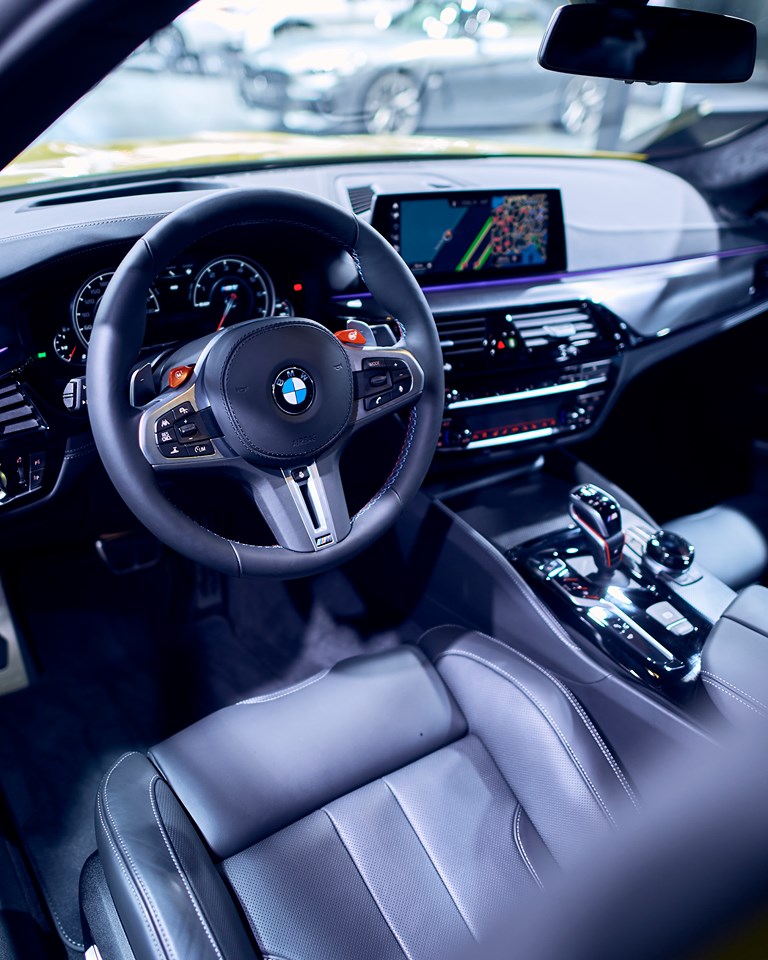 BMW M5 Competition Austin Yellow Metallic 4 BMW M5 Competition In Austin Yellow Metallic Is A Head Turner