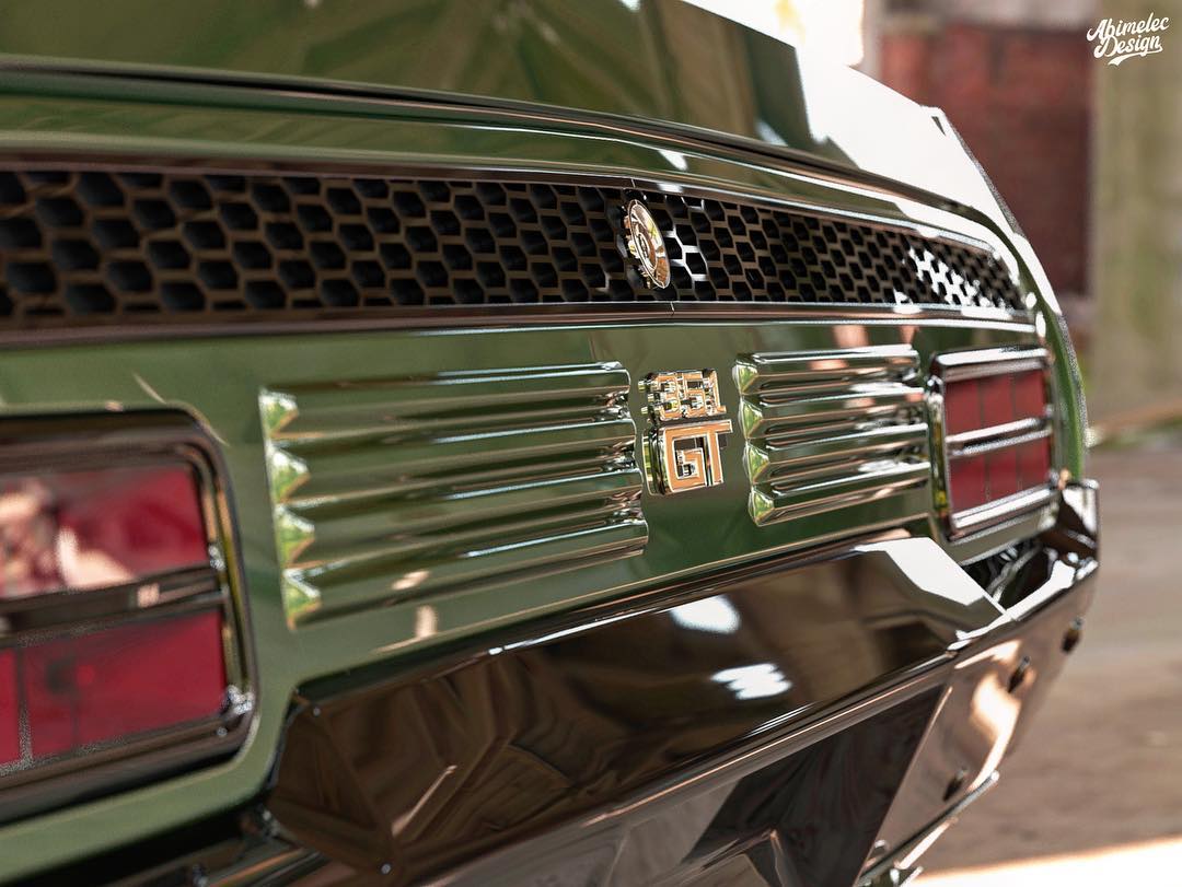 Ford Falcon XB Rendering 7 Someone MUST Build This Restomod Aussie Ford Falcon XB Coupe