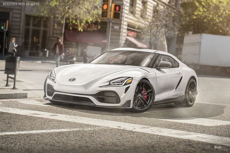 What If The New Toyota Supra Was Built With Ferrari, Peugeot, Or Mercedes?