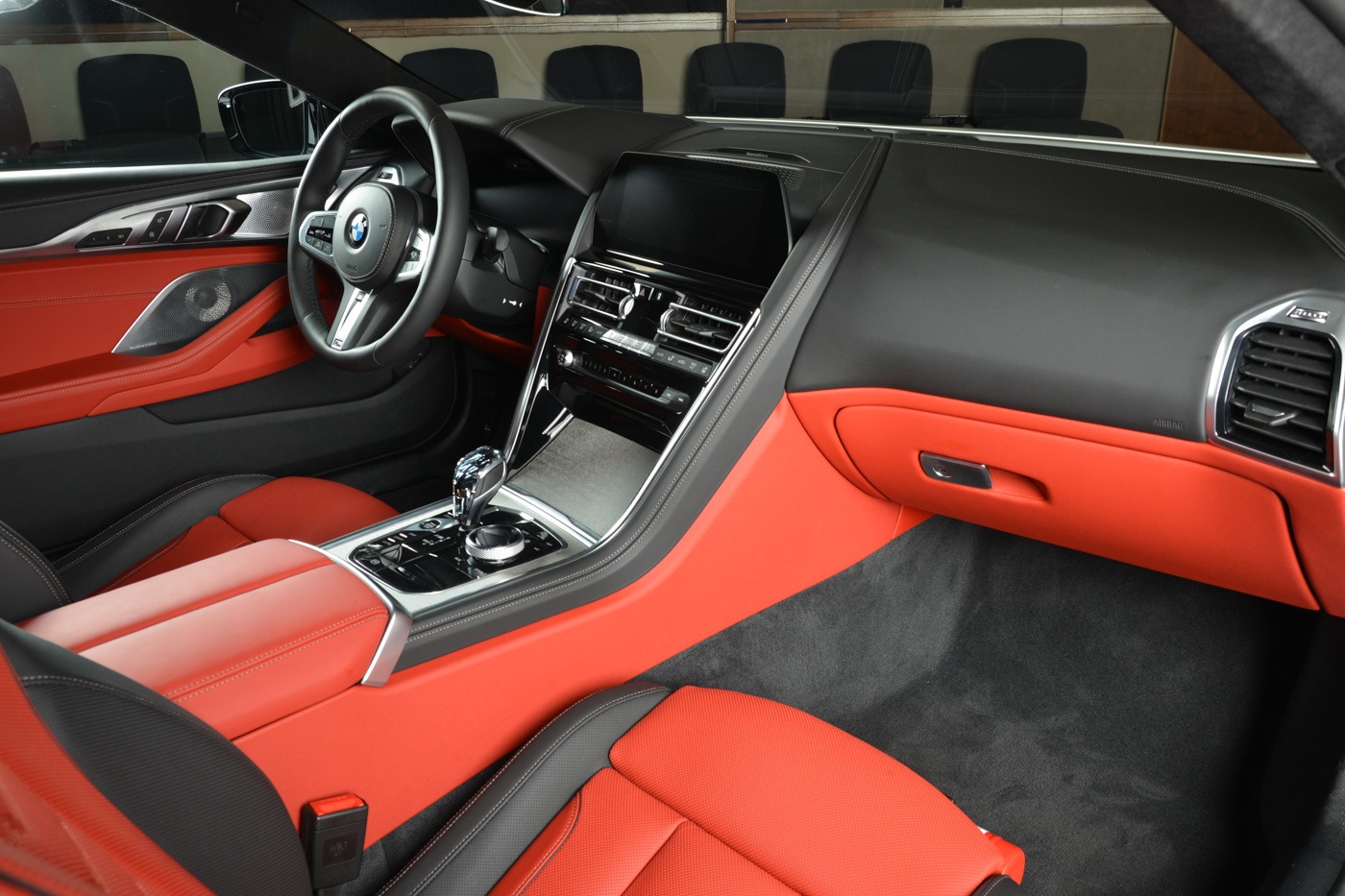 White BMW M850i Coupe Lives On A Wing And… Nothing Else, Really