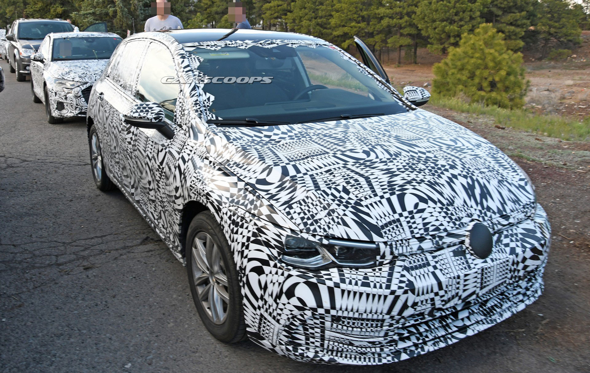 2020-VW-Golf-3 2020 VW Golf’s New Camo Is So Hypnotic It Hurts