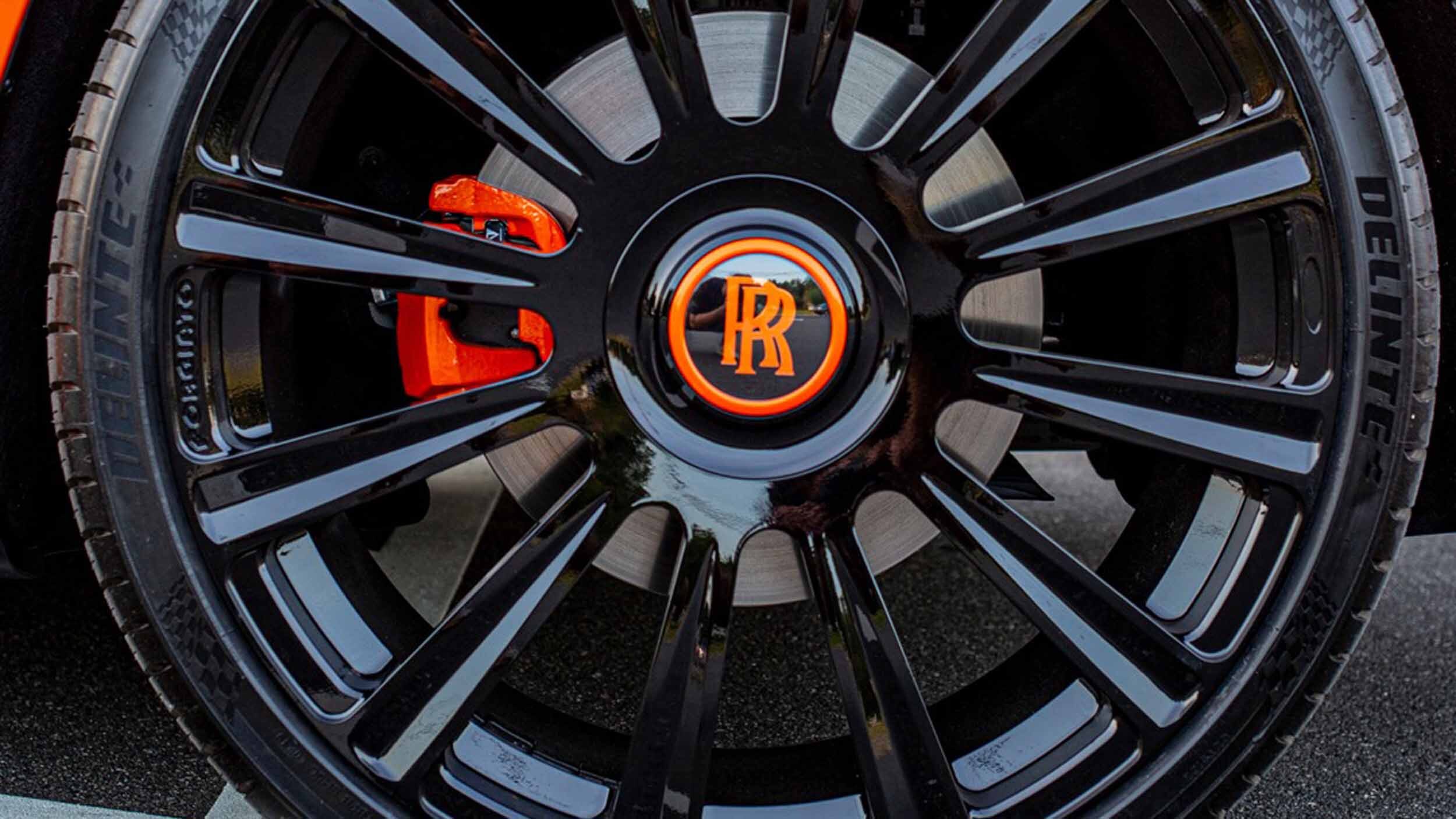 Odell Beckham Jr. Owns Orange Rolls-Royce Cullinan With “Spirit Of Odell” Badge