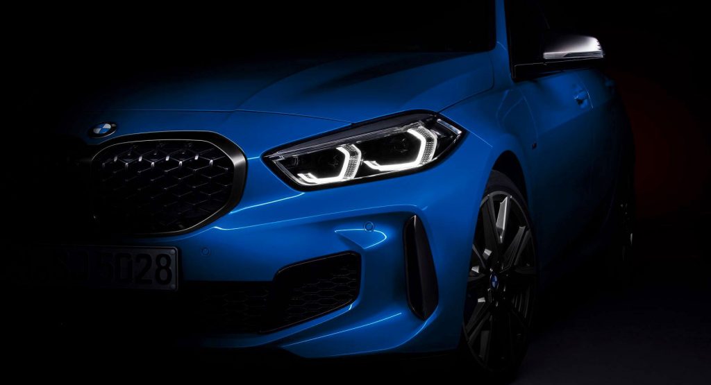  2020 BMW 1-Series Drops Camo In Official Teasers, Reveals Digital Gauges