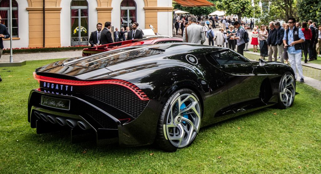 Bugatti La Voiture Noire Wins Design Award At Concorso d’Eleganza