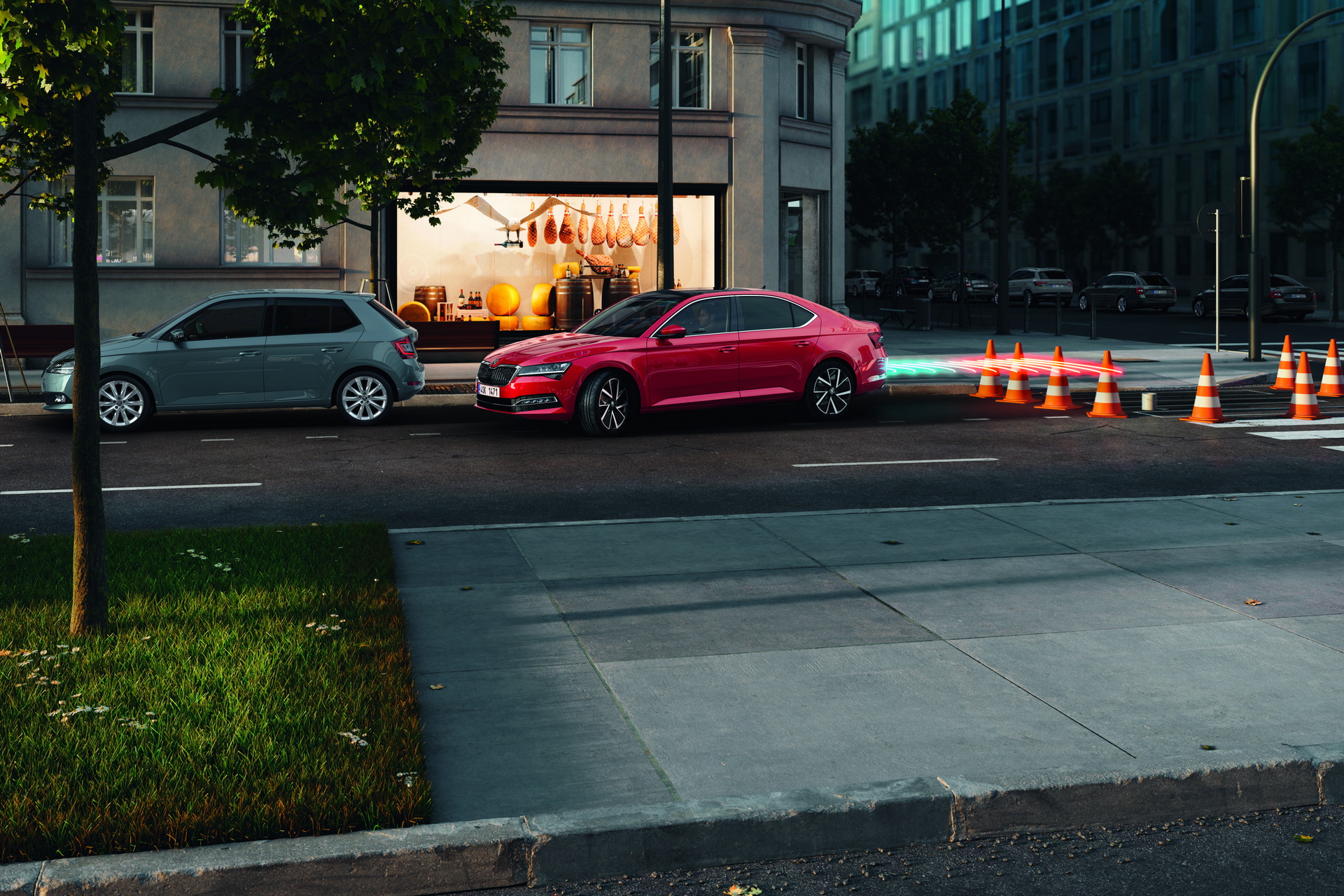 Restyled Skoda Superb Breaks Cover With Fresh New Tech