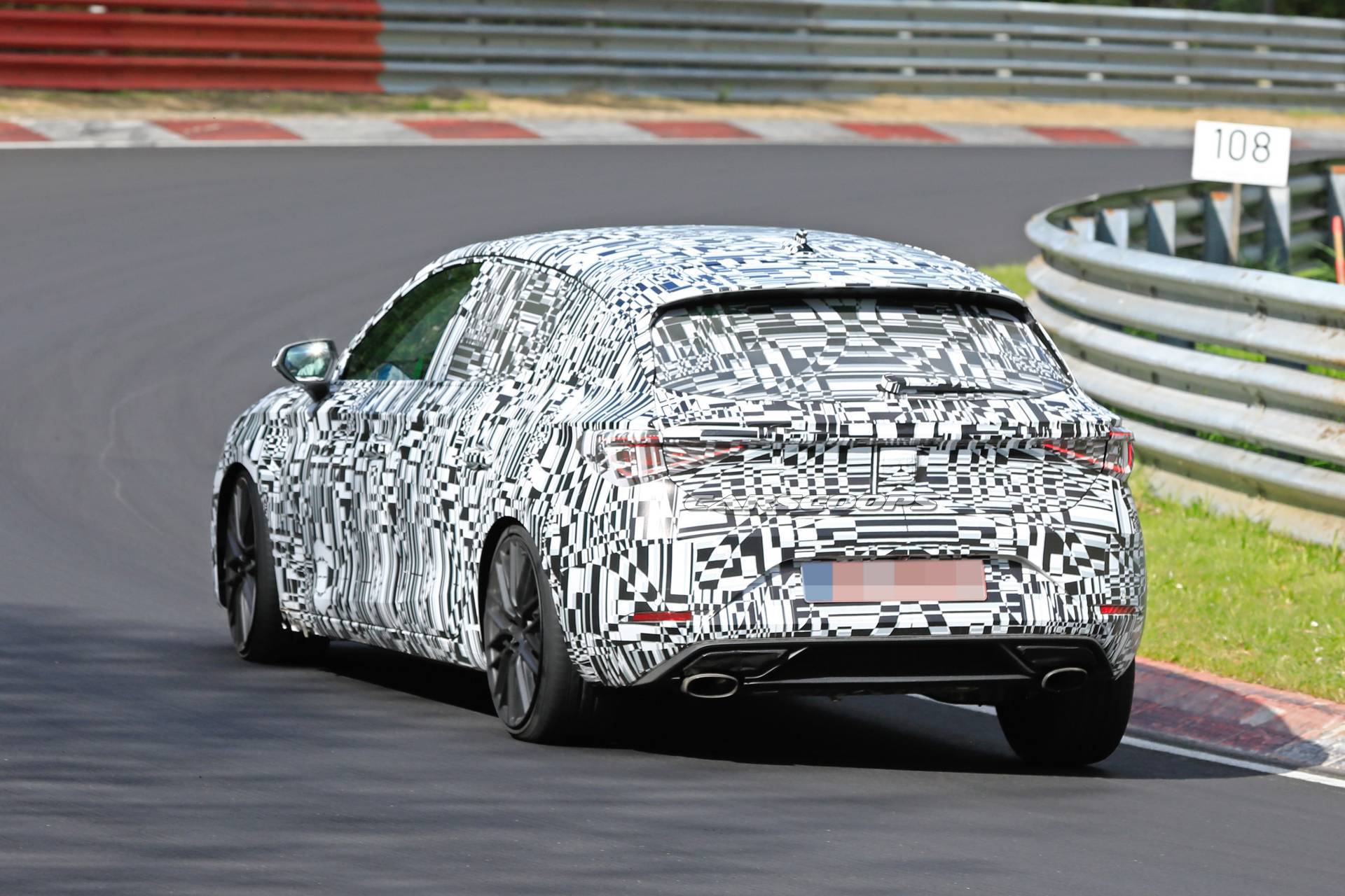 2020 Cupra Leon spy shots 15 241 HP Cupra Leon Plug-In Hybrid Hot Hatch Meets The Nürburgring