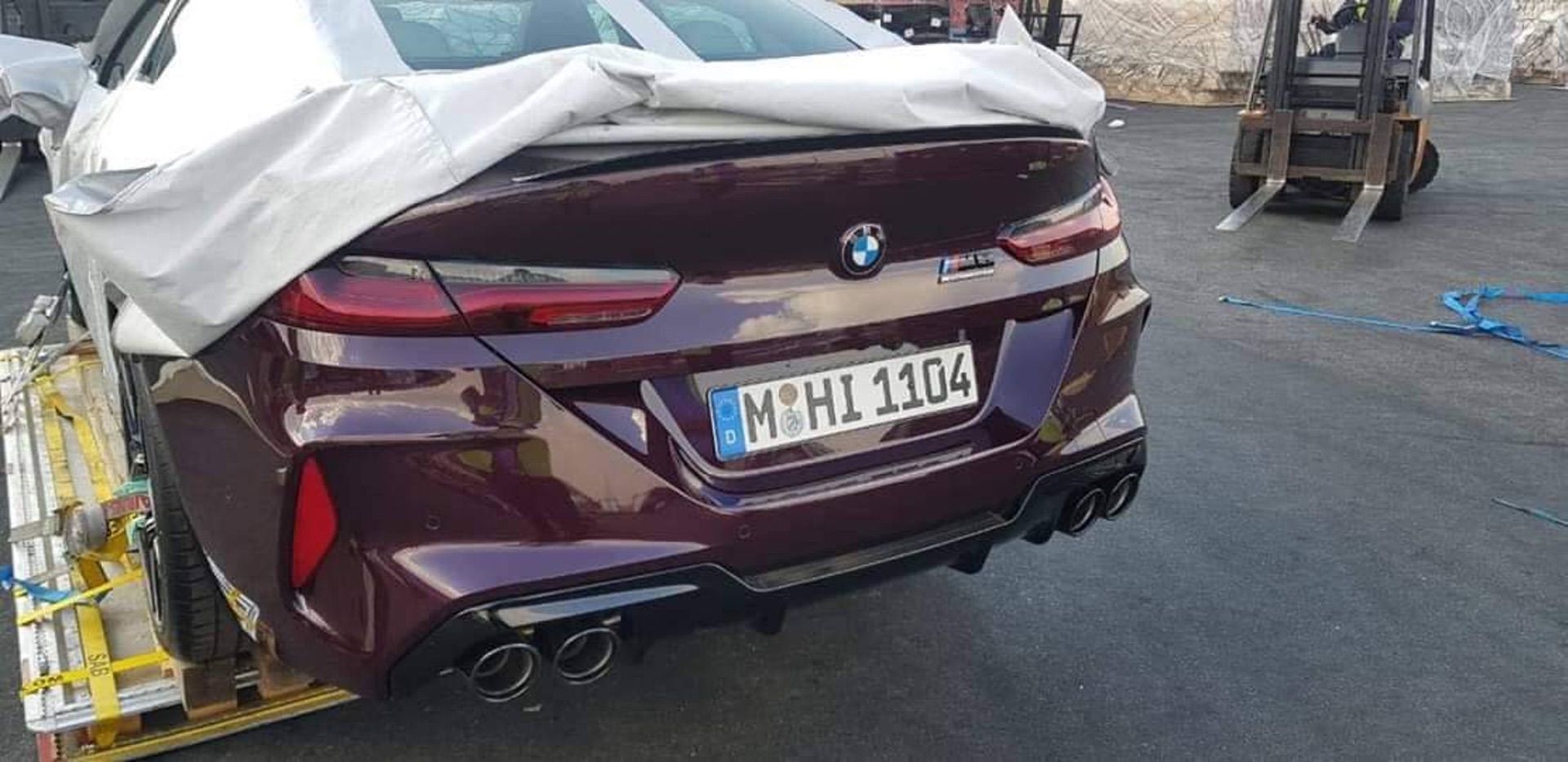 2020 BMW M8 Competition Does A Strip Tease In South Africa