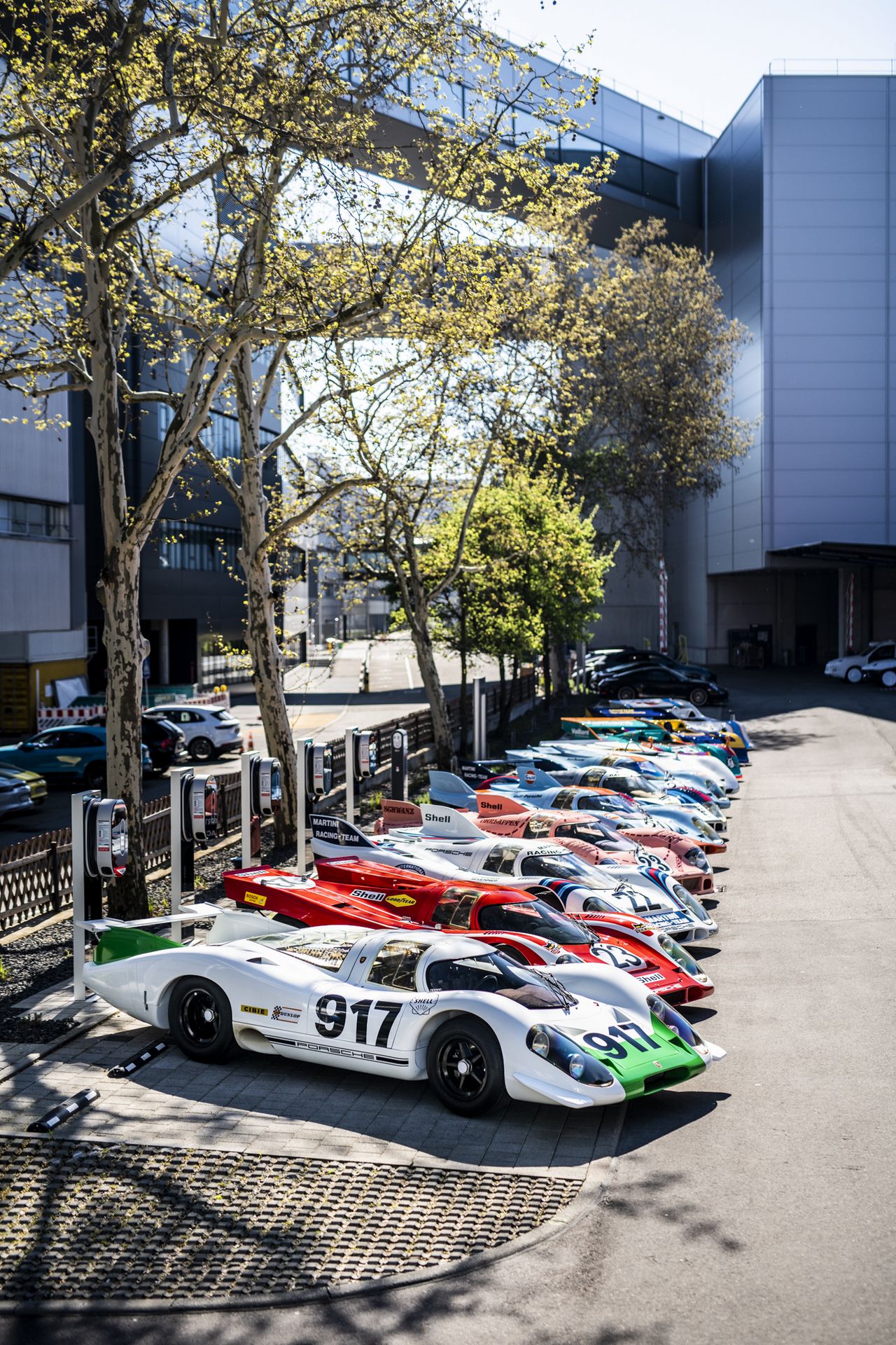 Porsche 917 Exhibition 7 Porsche Museum Celebrating 50th Birthday Of Legendary 917