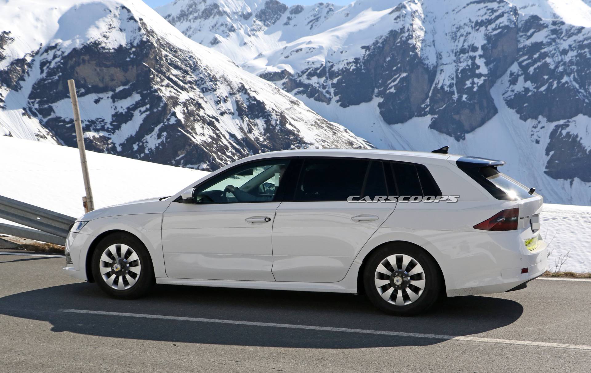 2020 Skoda Octavia Spotted Testing, Looks Like A Smaller Superb