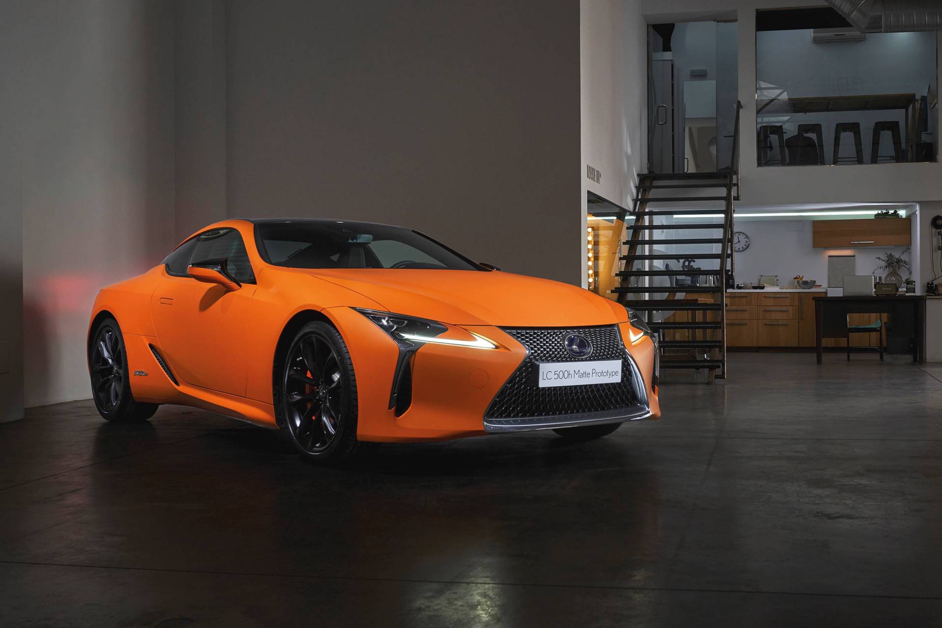 Lexus LC 500h Matte Prototype 7 Lexus LC 500h Matte Prototype’s “Space Orange” Paint Has Us Sold