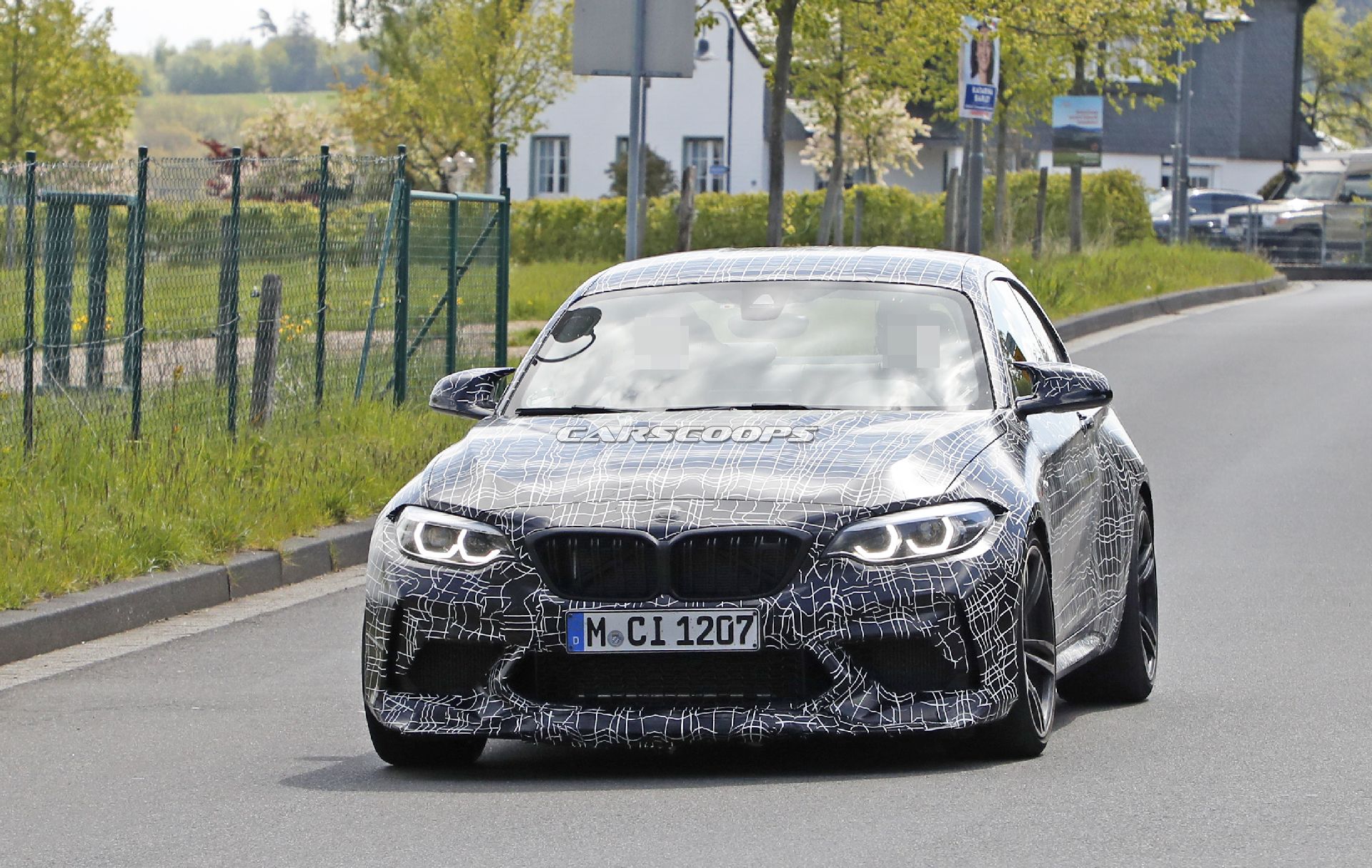 BMW M2 CS Nabbed Testing With Carbon Fiber Parts Galore