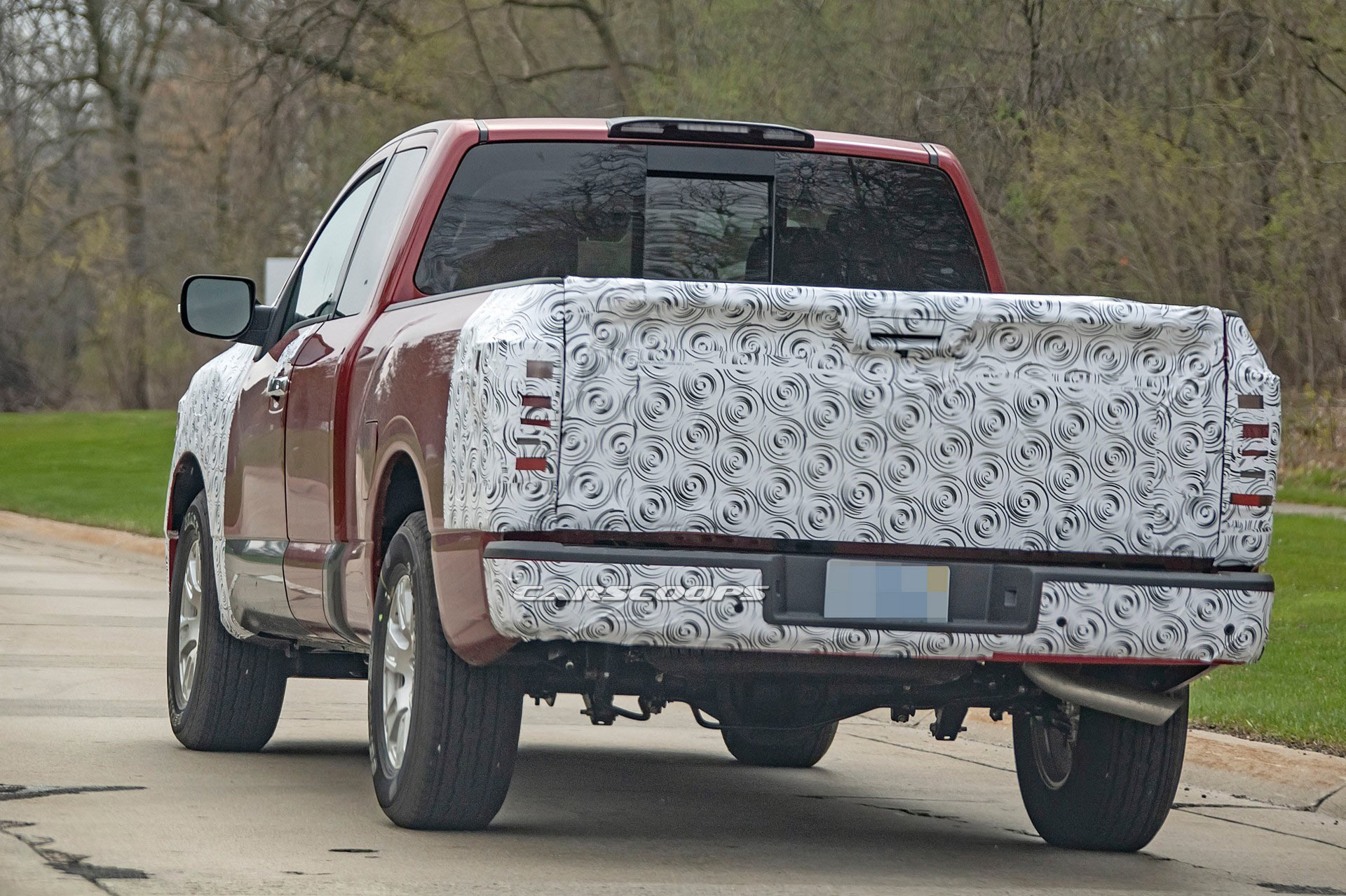2020-Nissan-Titan 2020 Nissan Titan Facelift Spied With An Updated Interior