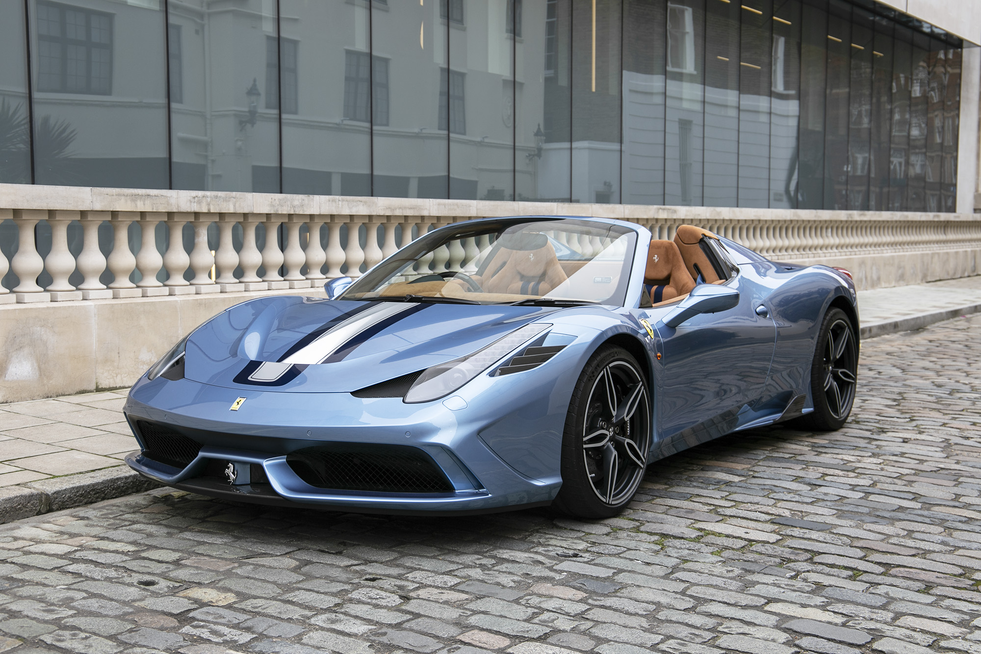 Ferrari 458 Speciale A: An $850K Baby Blue Dream Come True