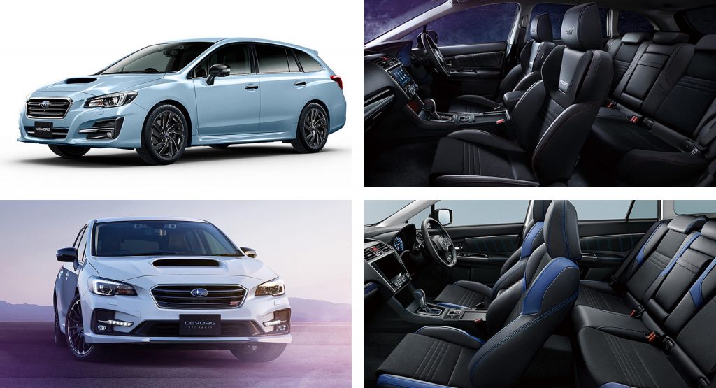 Subaru Levorg Gets STI Sport Black Selection And EyeSight Advantage Line Grades