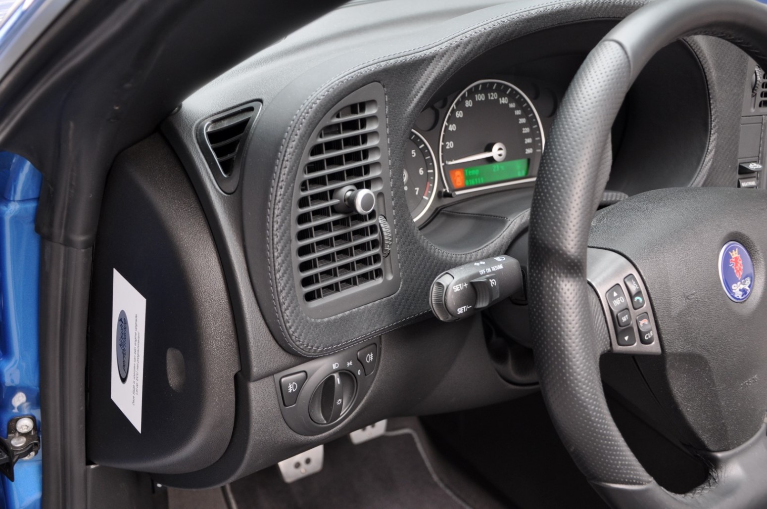 One-Of-One 2012 Saab 9-3 Cabriolet Sky Blue Edition Sold For $66,500