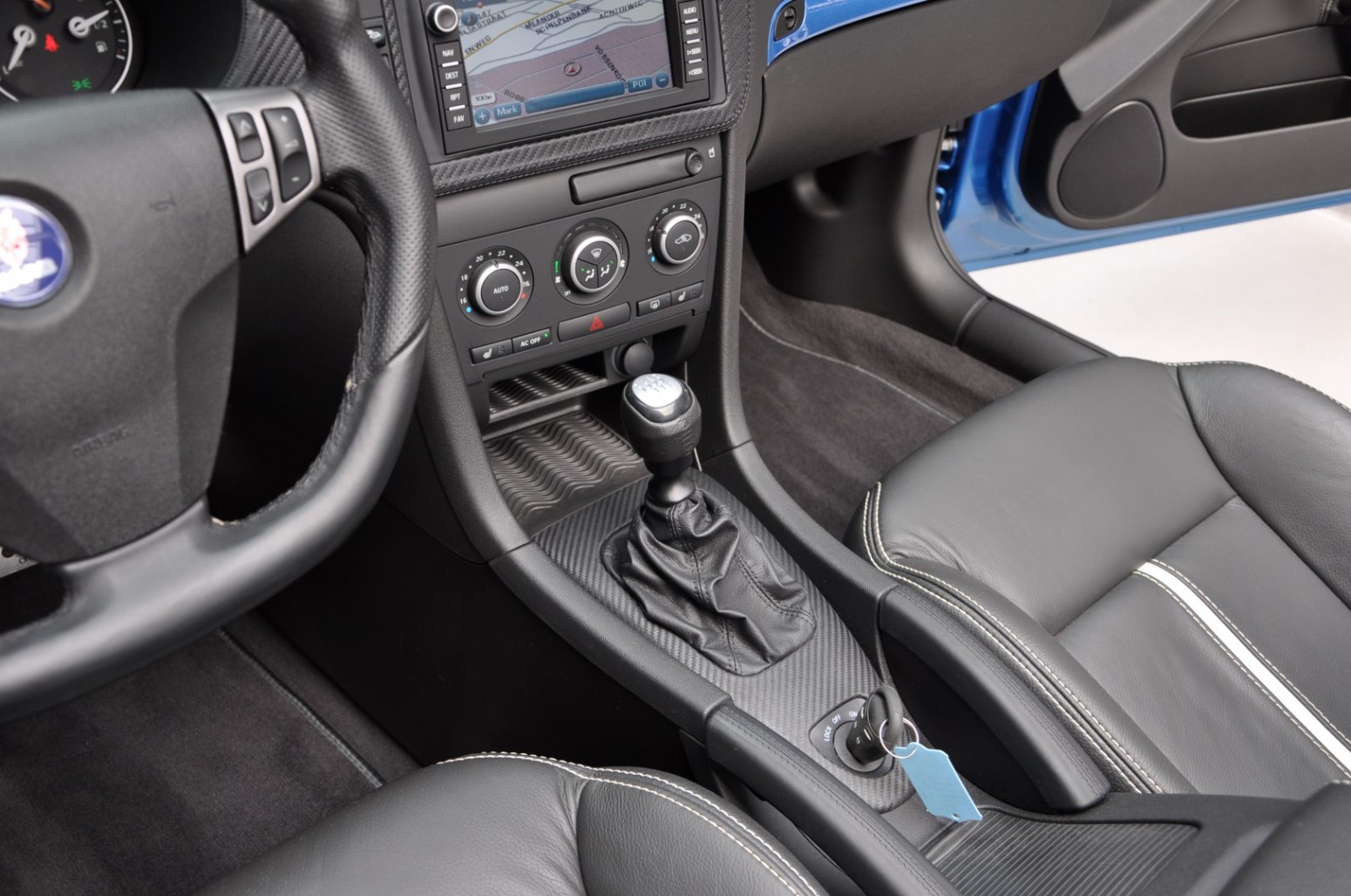 One-Of-One 2012 Saab 9-3 Cabriolet Sky Blue Edition Sold For $66,500